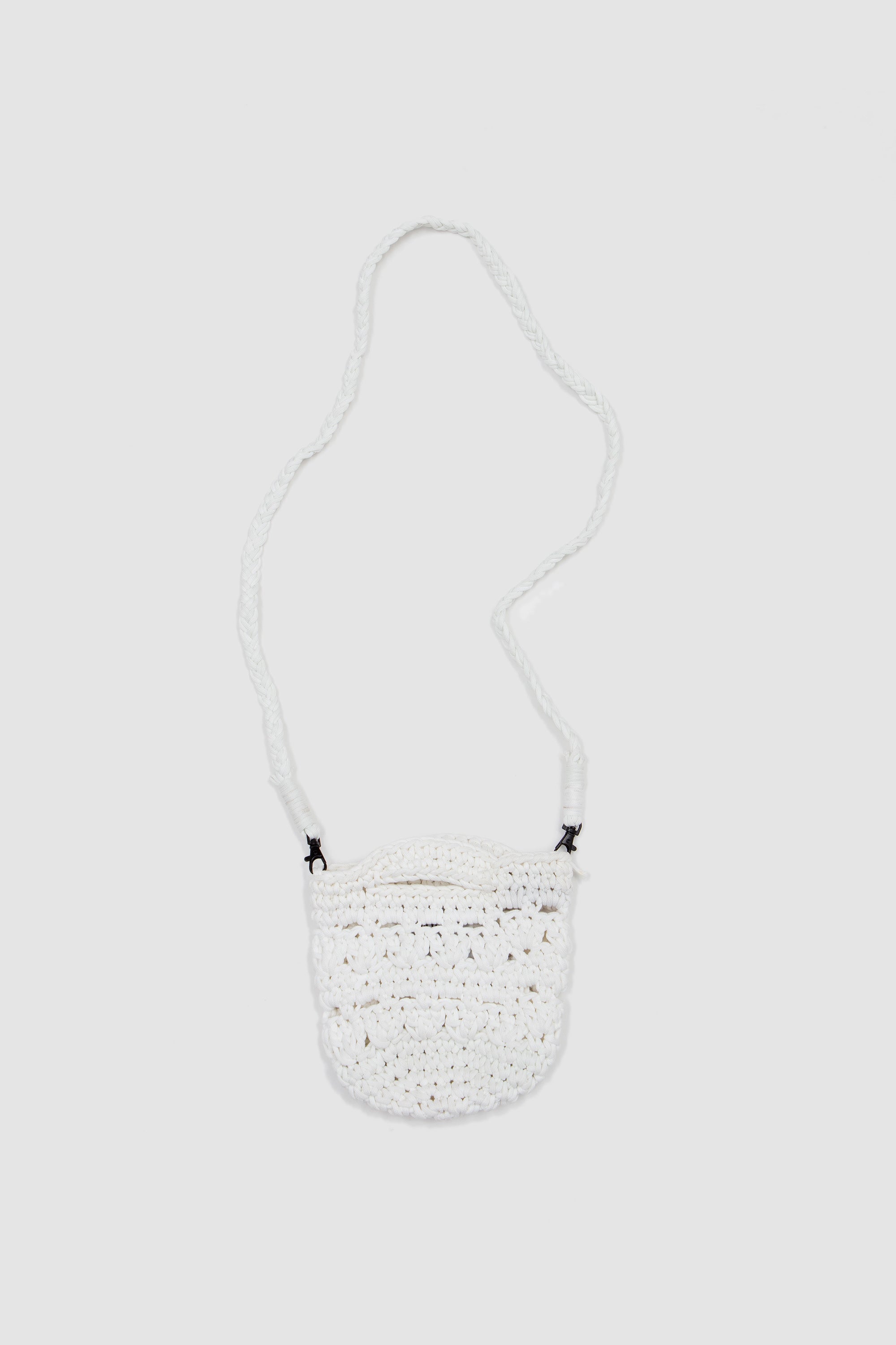 Hand Rope Pouch White_1