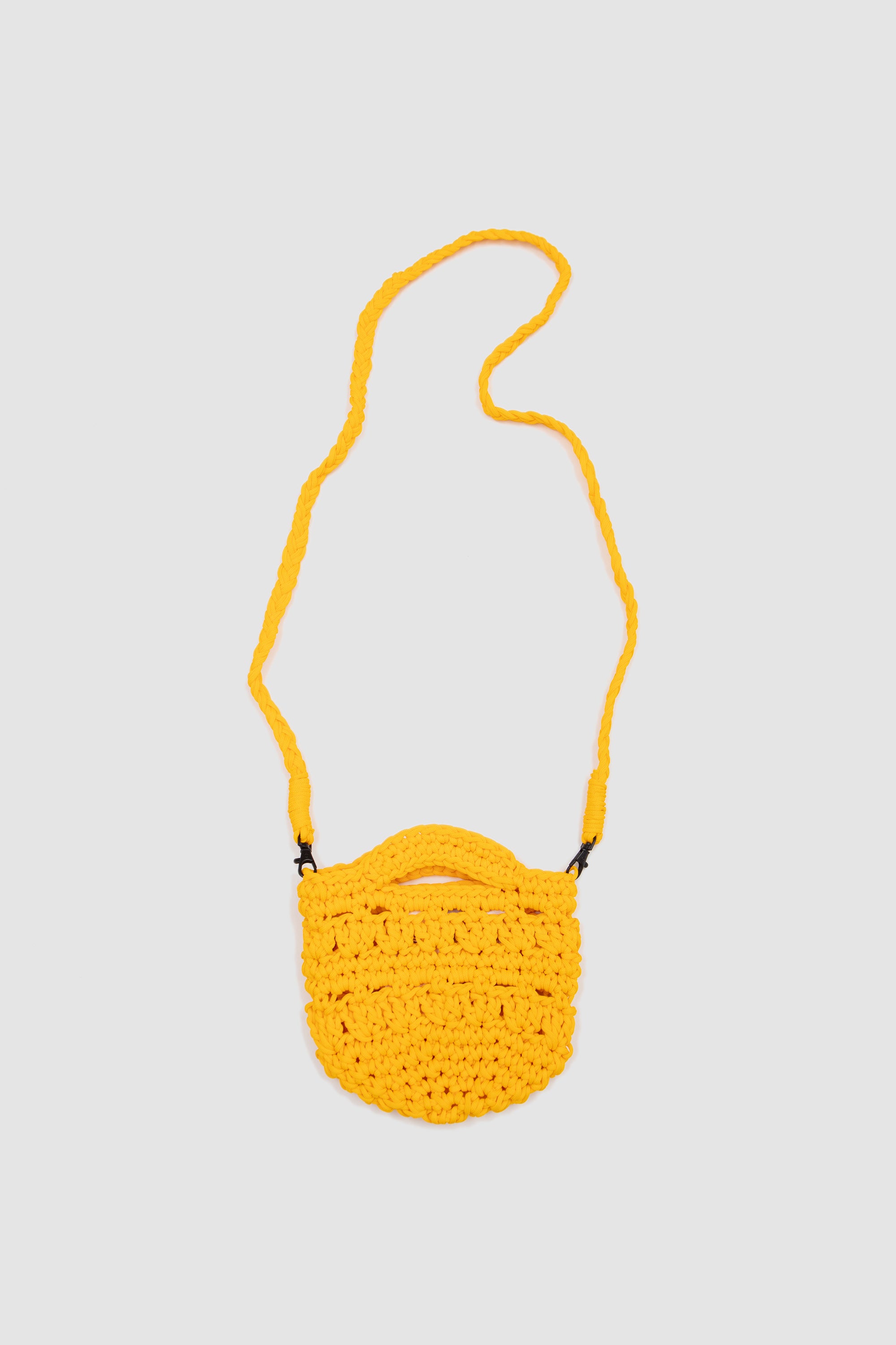 Hand Rope Pouch Yellow