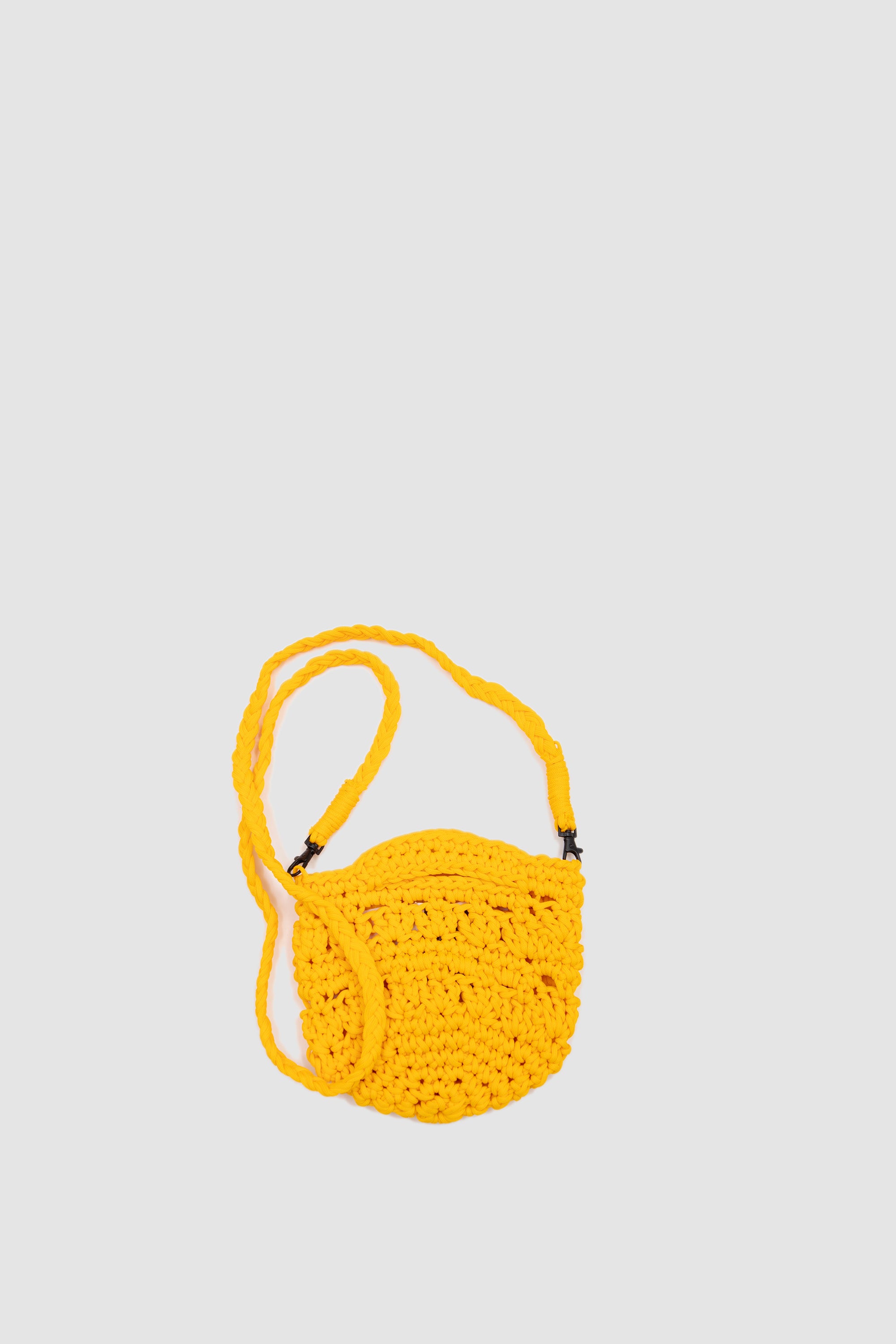 Hand Rope Pouch Yellow_4