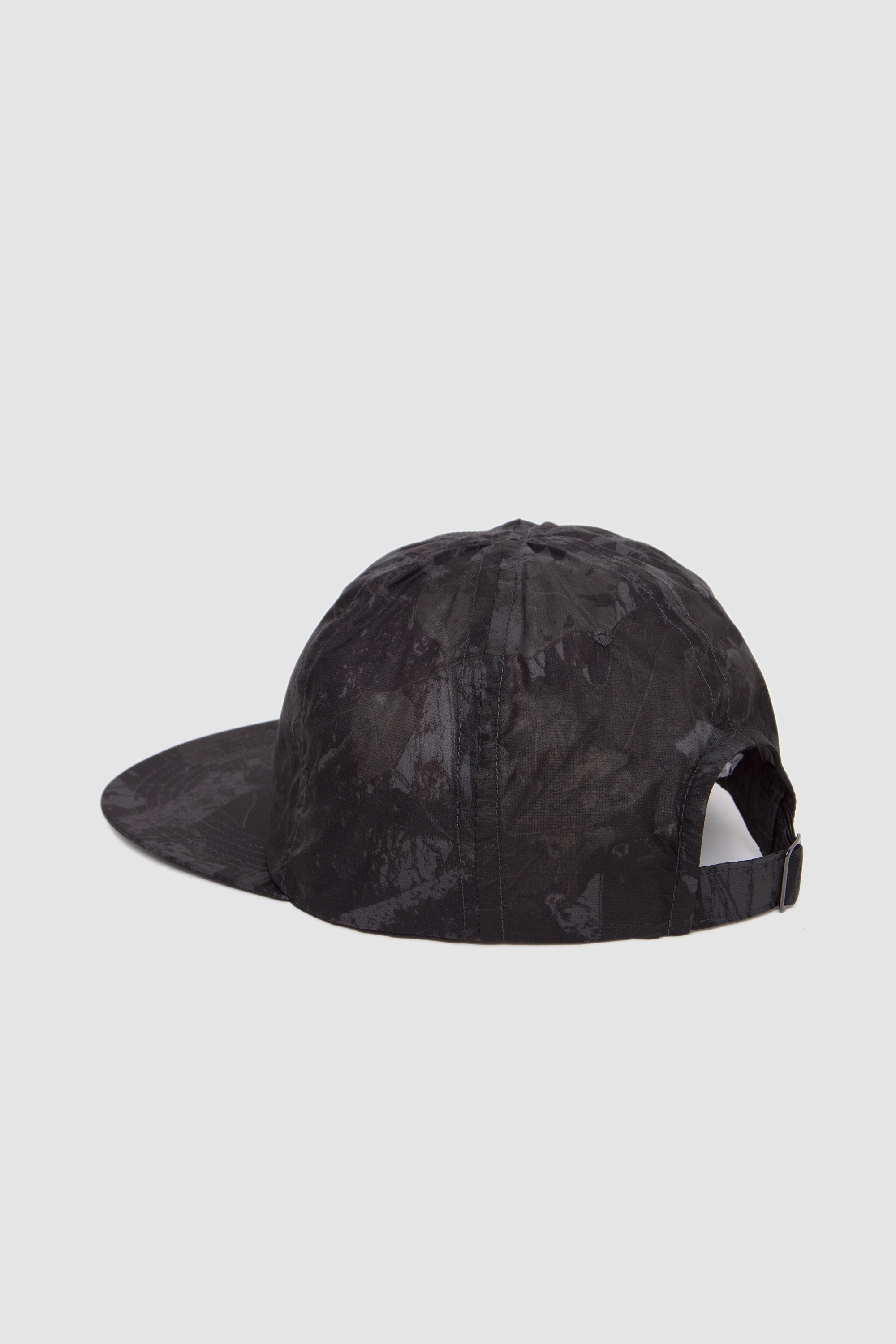 Long Brim 6Panel Cap Realtree Camo Black