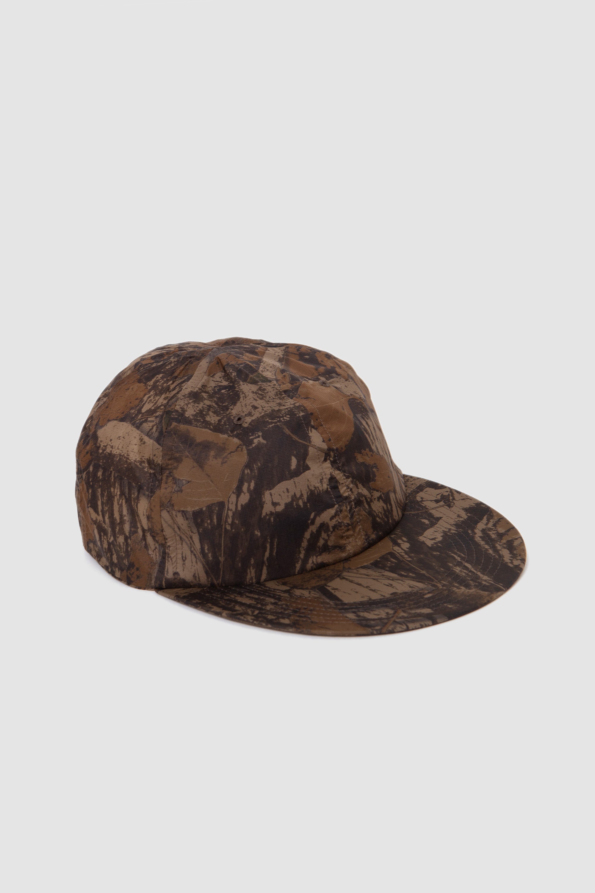 Long Brim 6Panel Cap Realtree Camo Brown_1