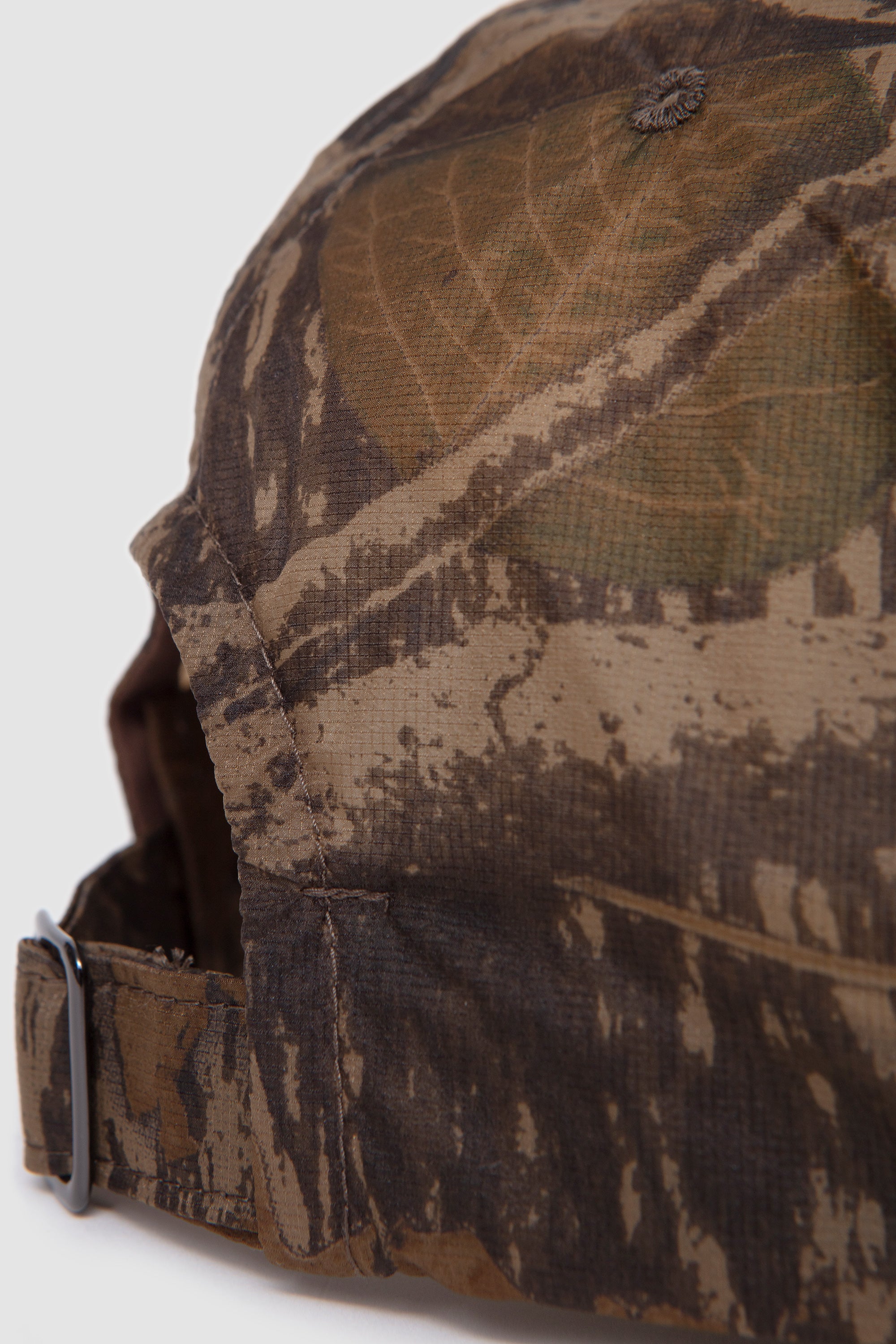 Long Brim 6Panel Cap Realtree Camo Brown_4