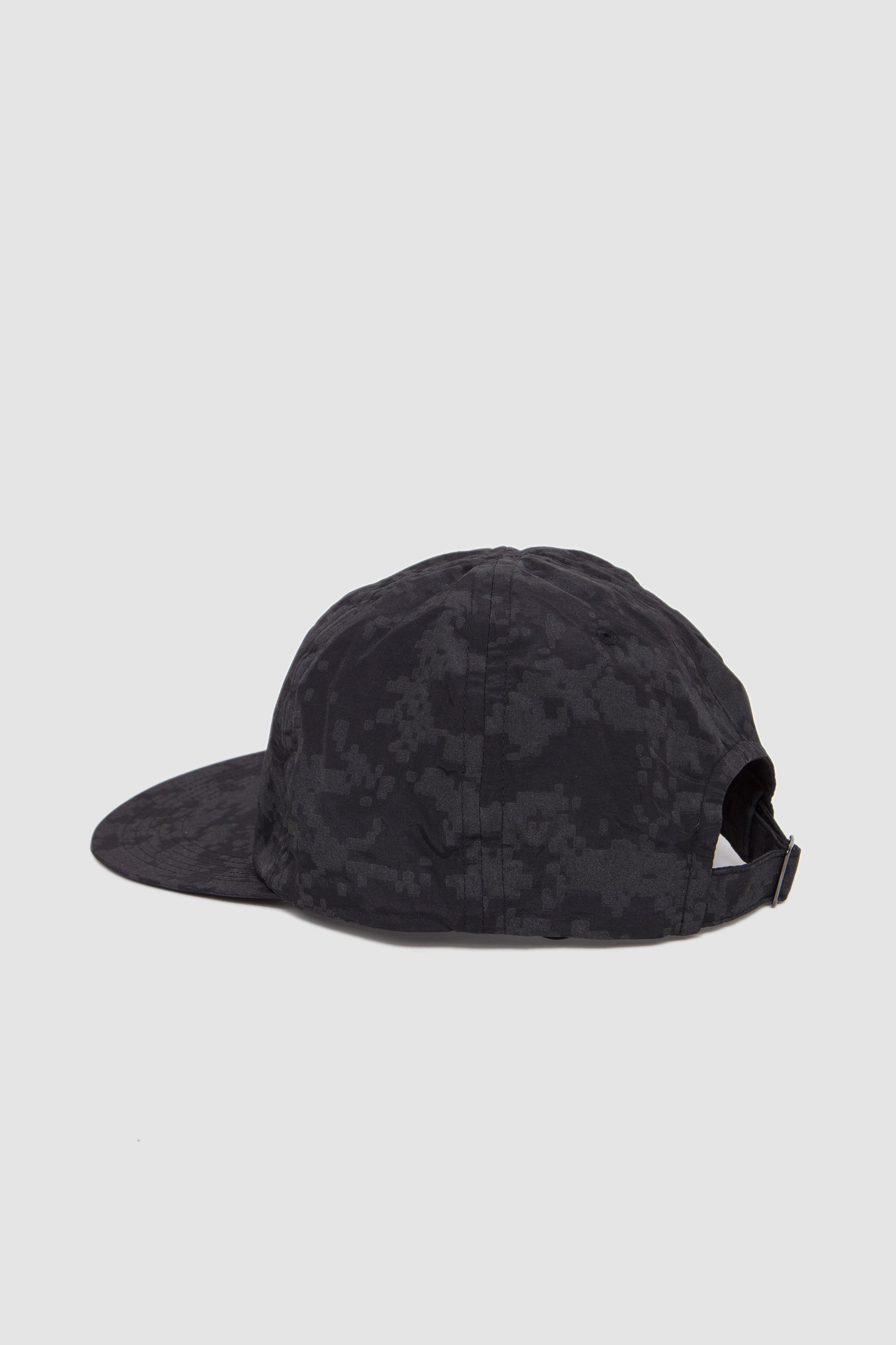 Long Brim 6Panel Cap Reflectar Camo Black_4