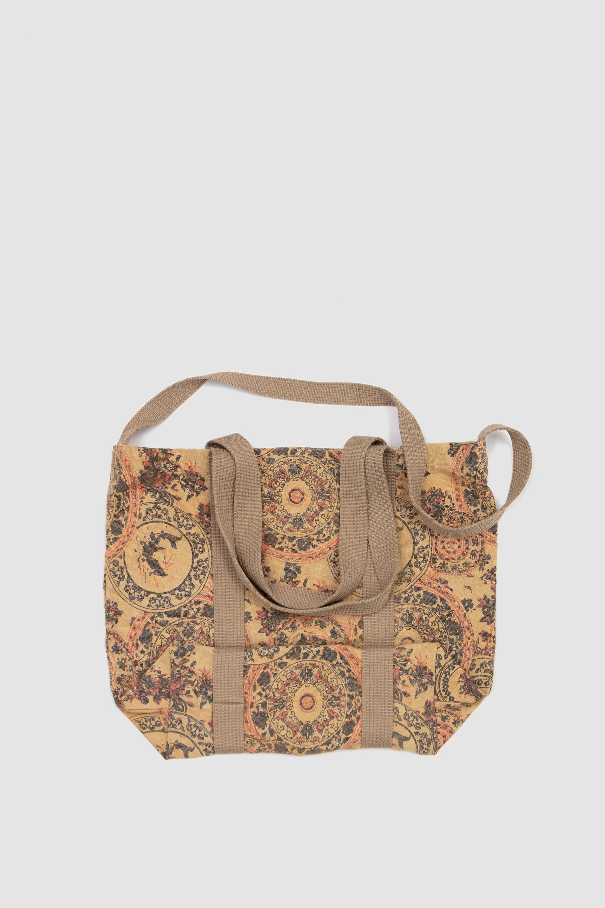 Nomad Canvas Tote Bag Beige / Pattern_4