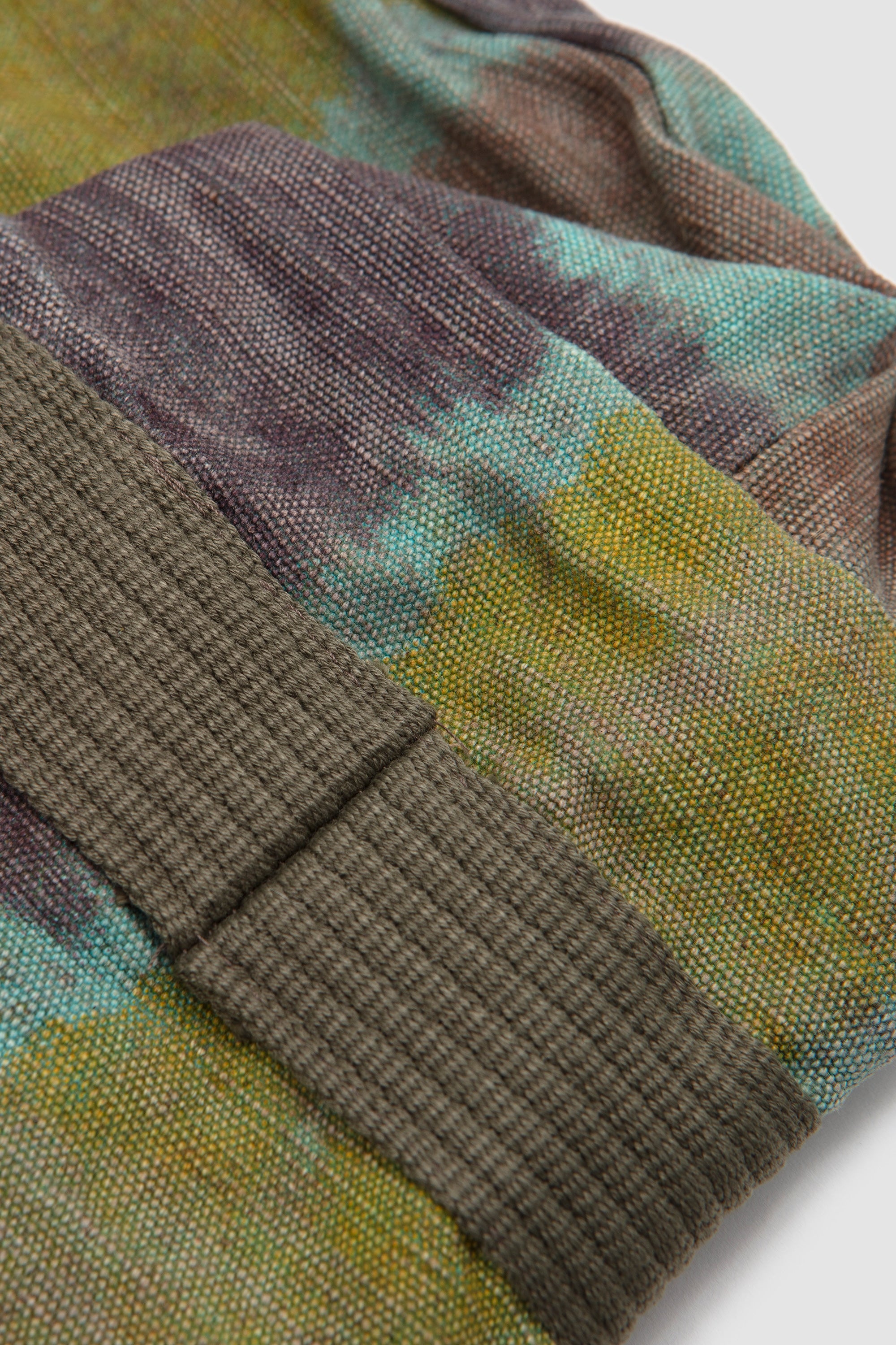 Nomad Canvas Tote Bag Olive / Border_3