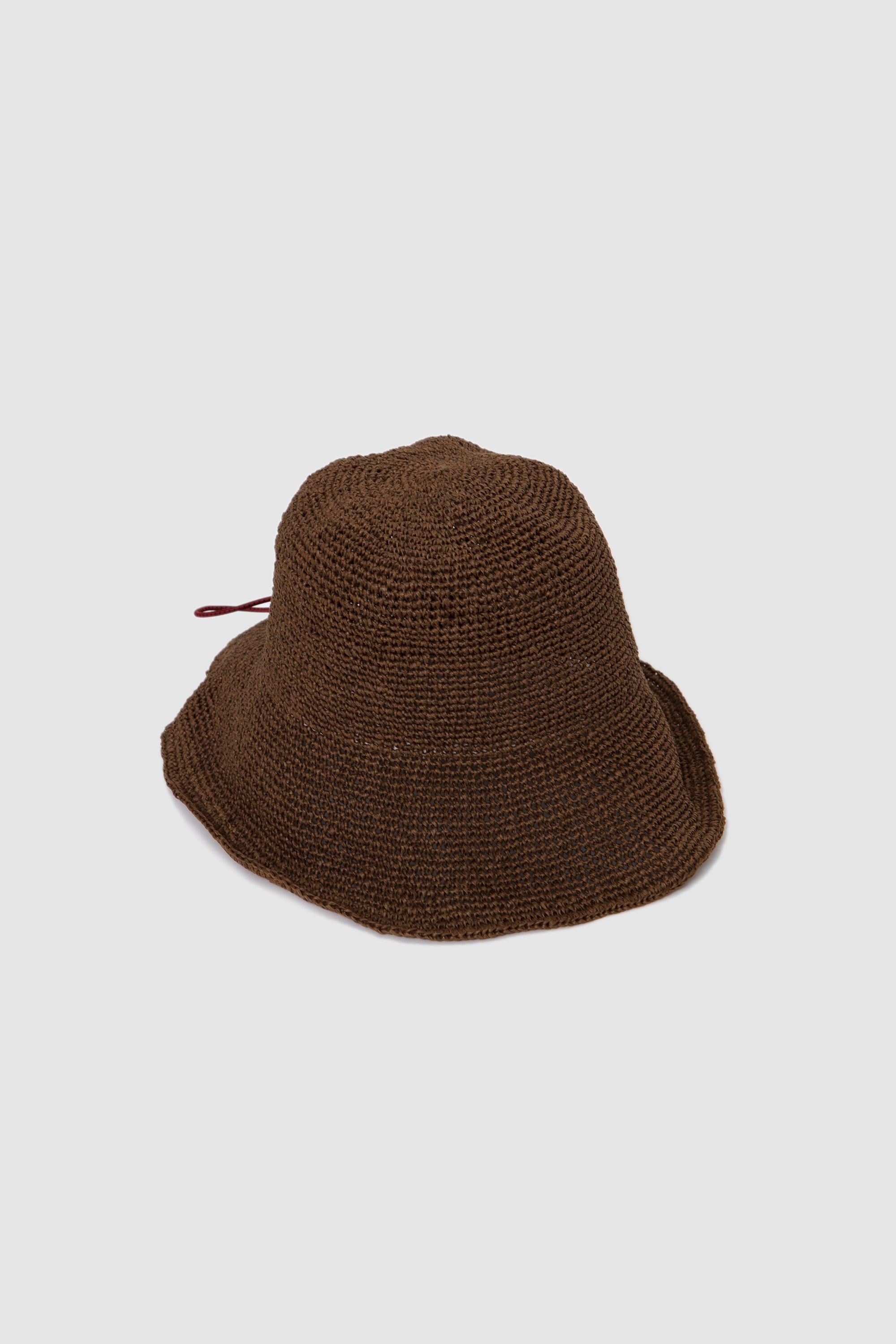 Paper Croche Ball Hat Brown