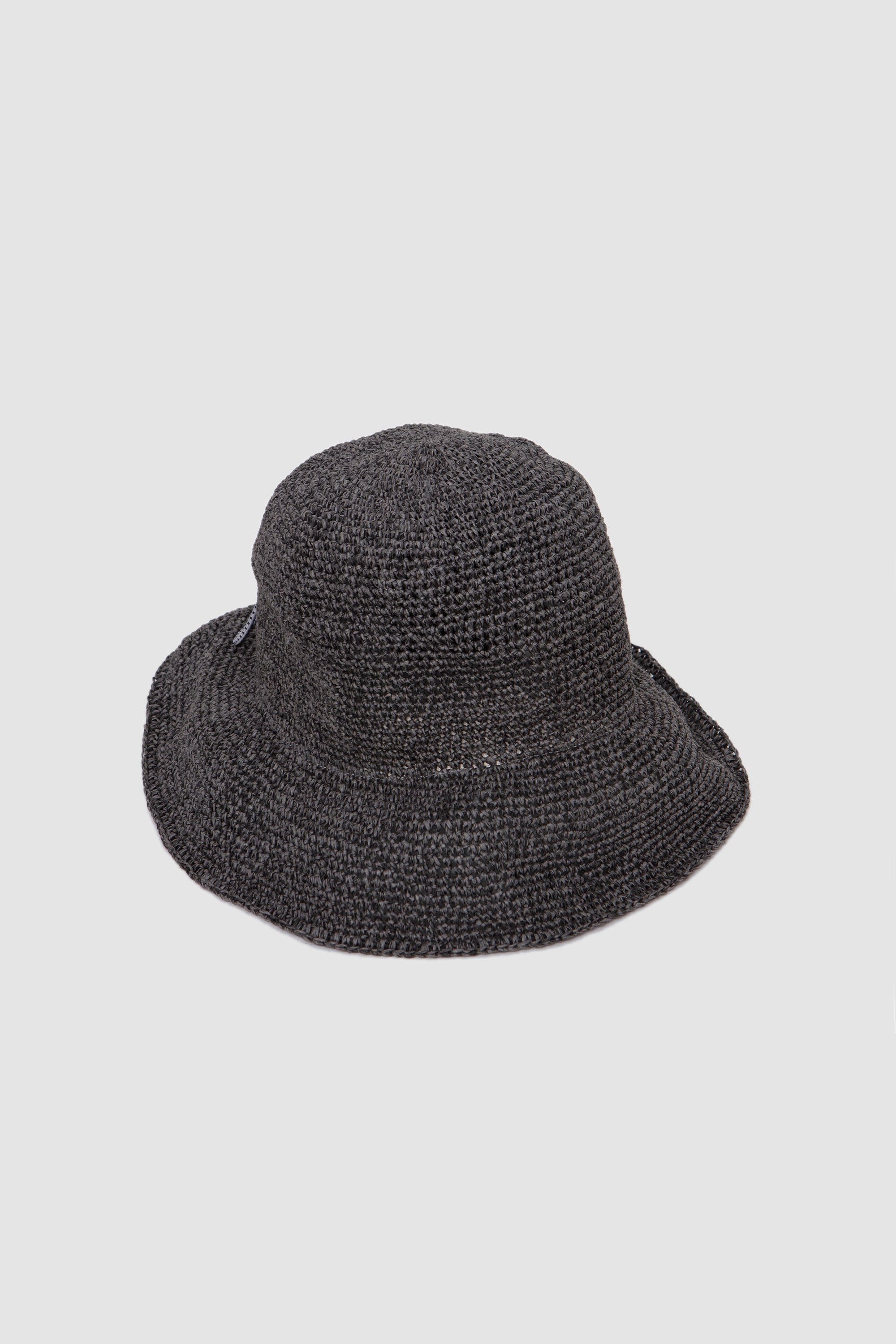 Paper Croche Ball Hat Dark Charcoal
