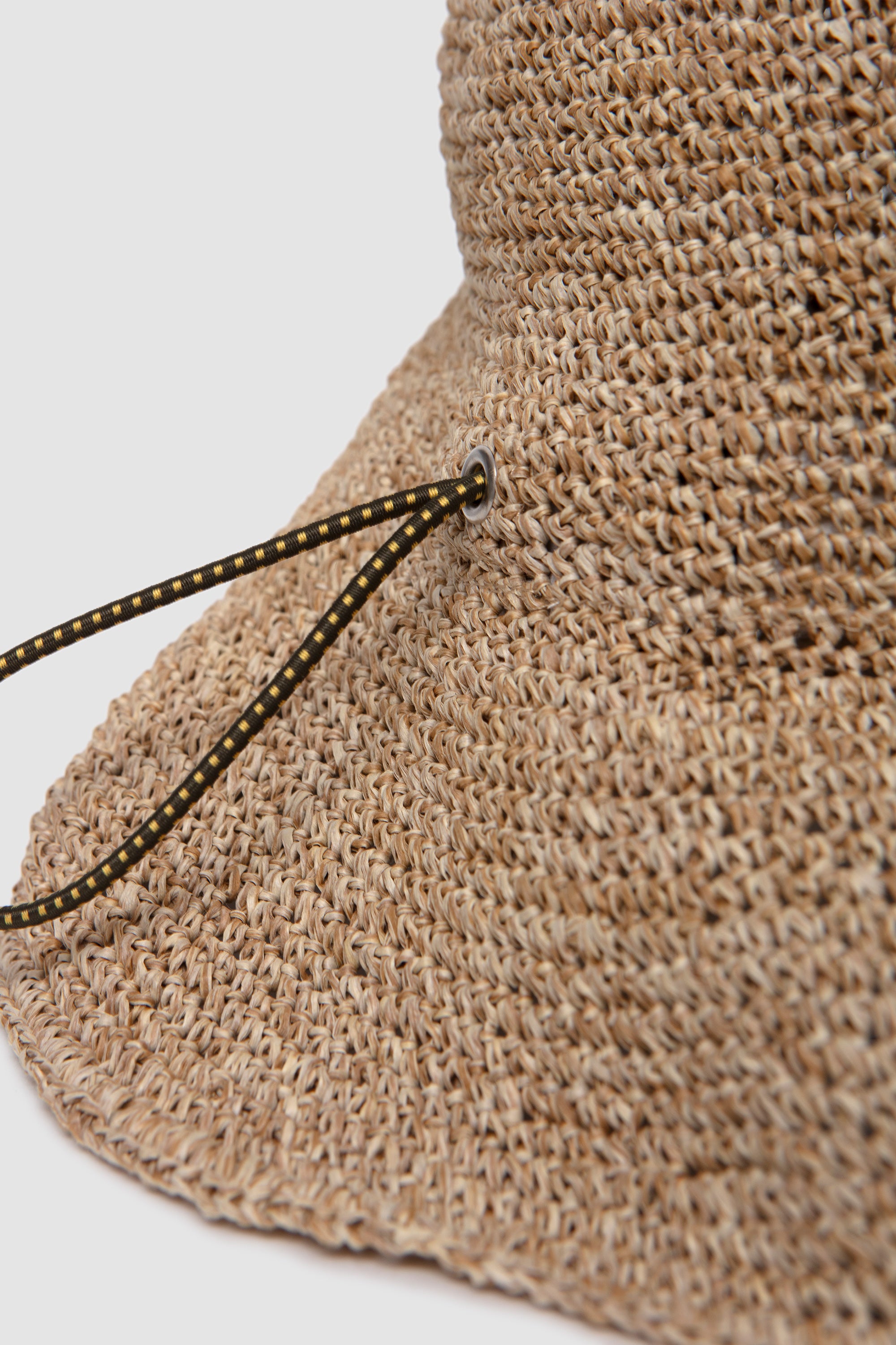 Paper Croche Ball Hat Natural