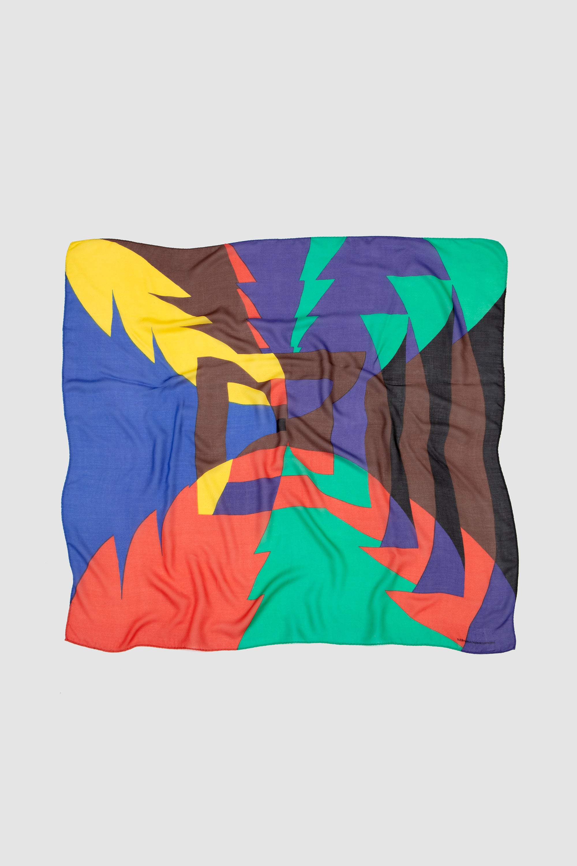 Pattern Big Scarf C-Type