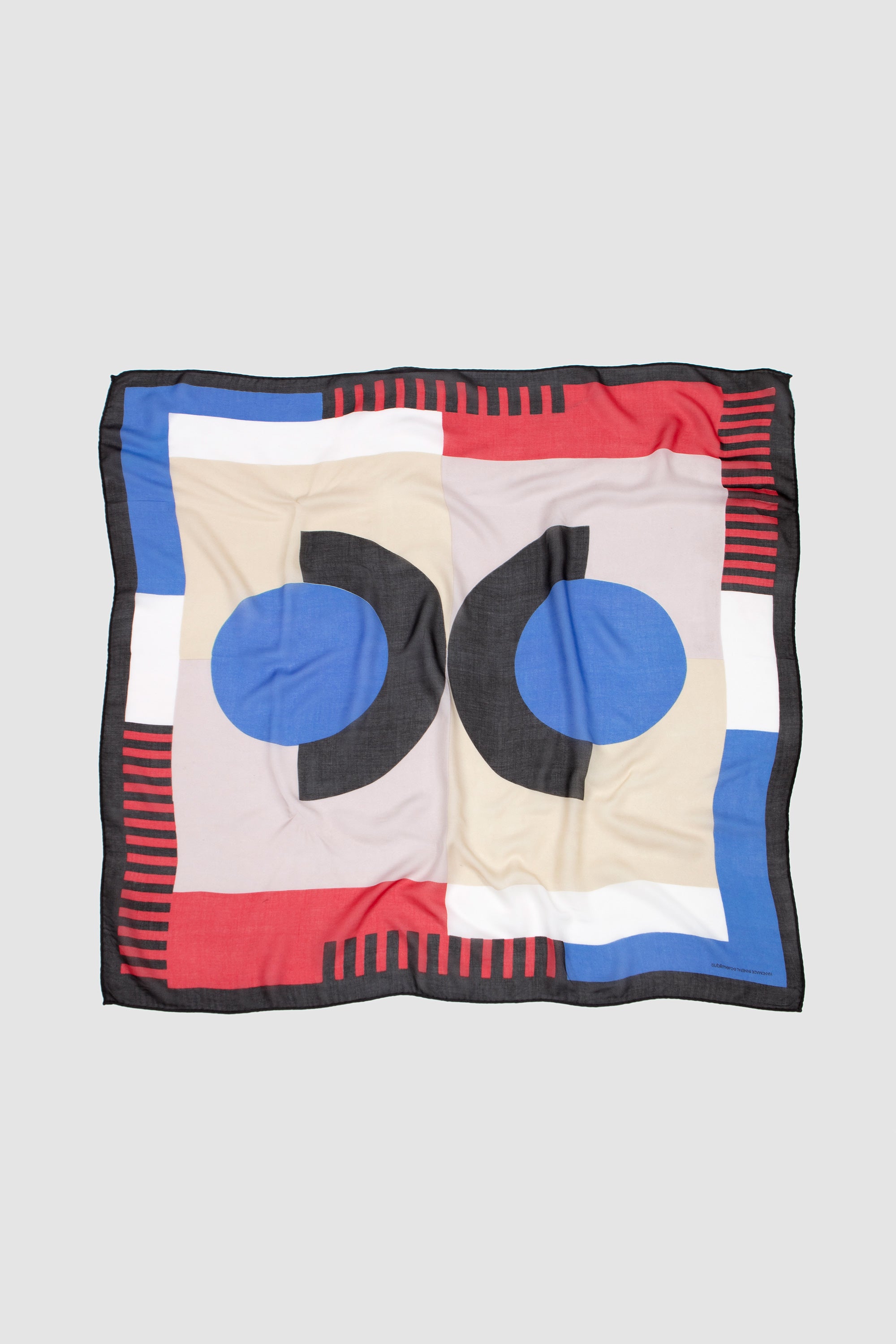 Pattern Big Scarf D-Type_1