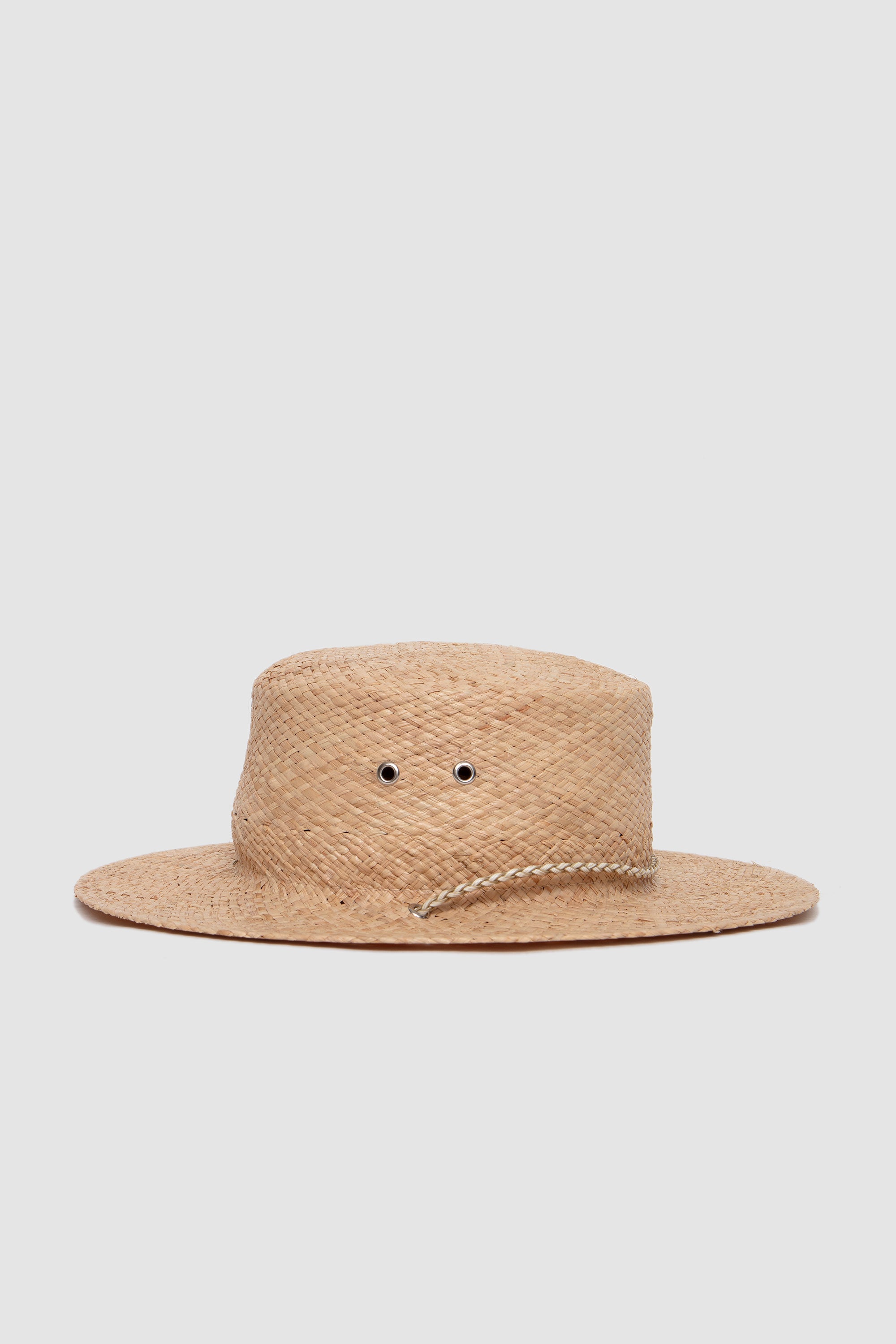 Resort Boater Hat Raffia_1