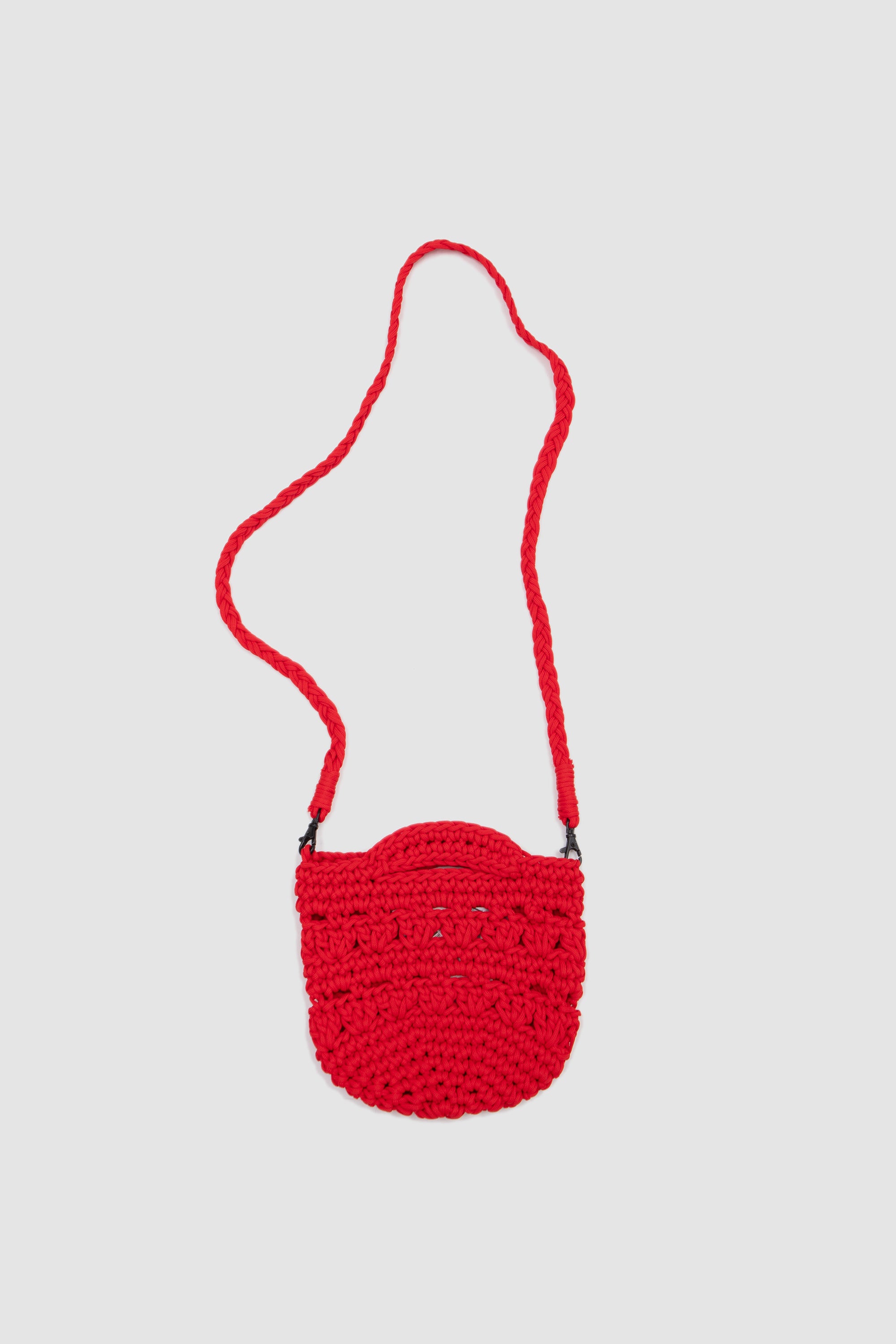 Hand Rope Pouch Red