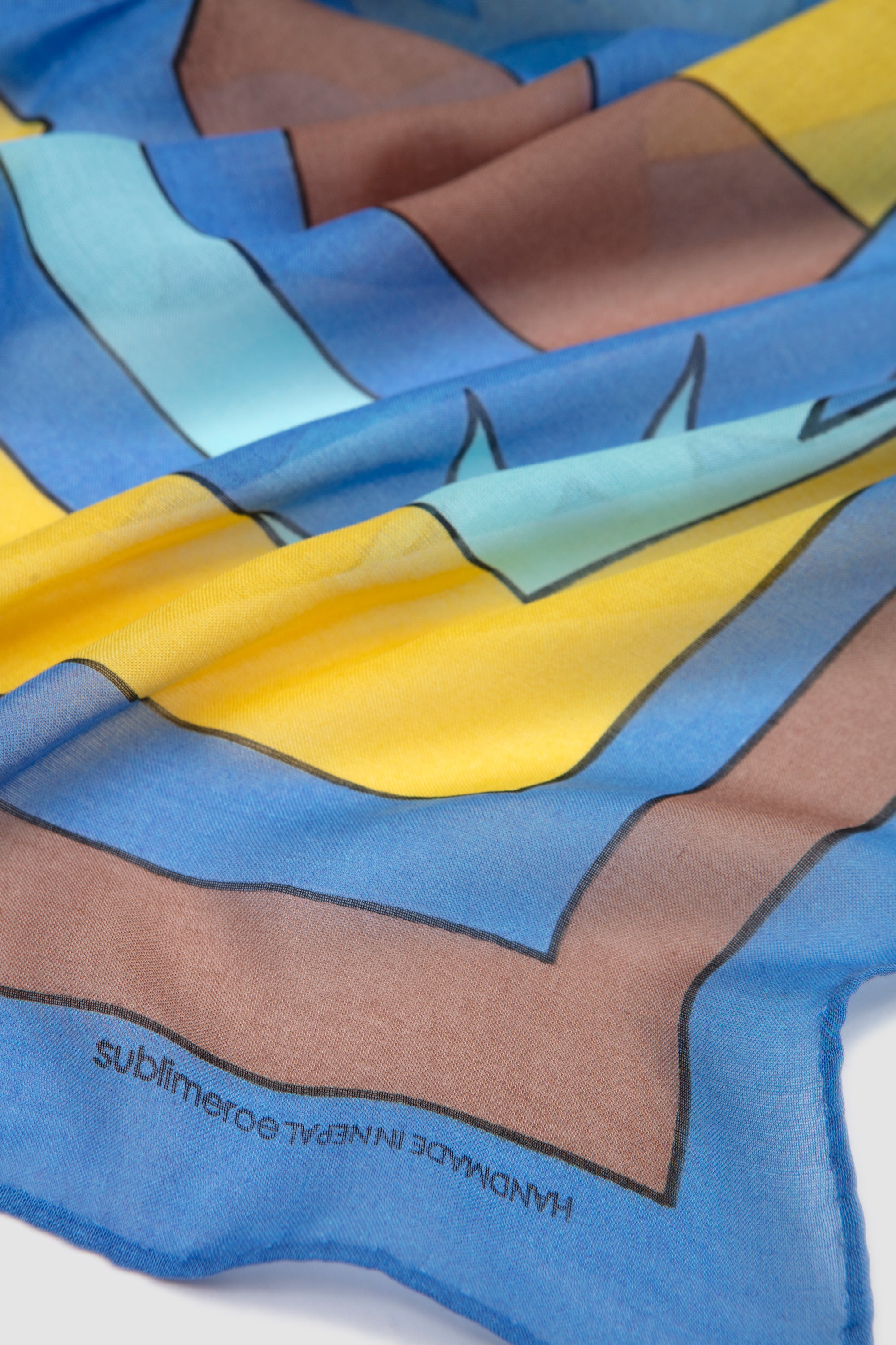 Pattern Big Scarf B-Type