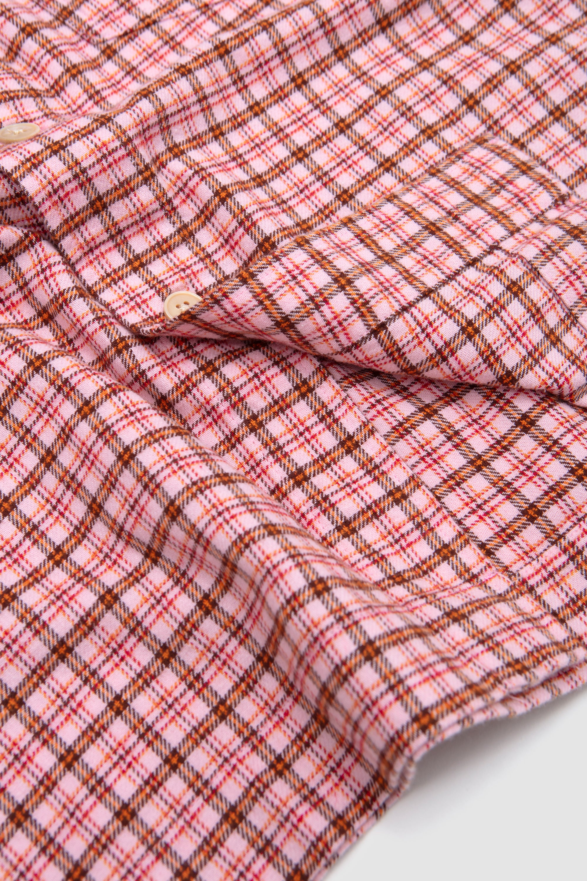 Adam Over Shirt Pink Check