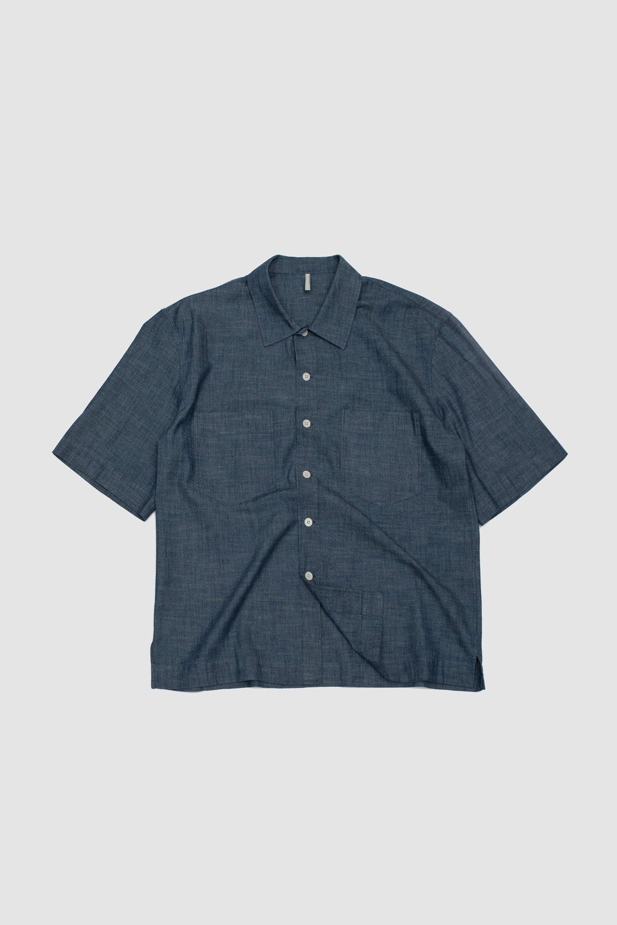 Adam Shirt Chambray Rinse_1