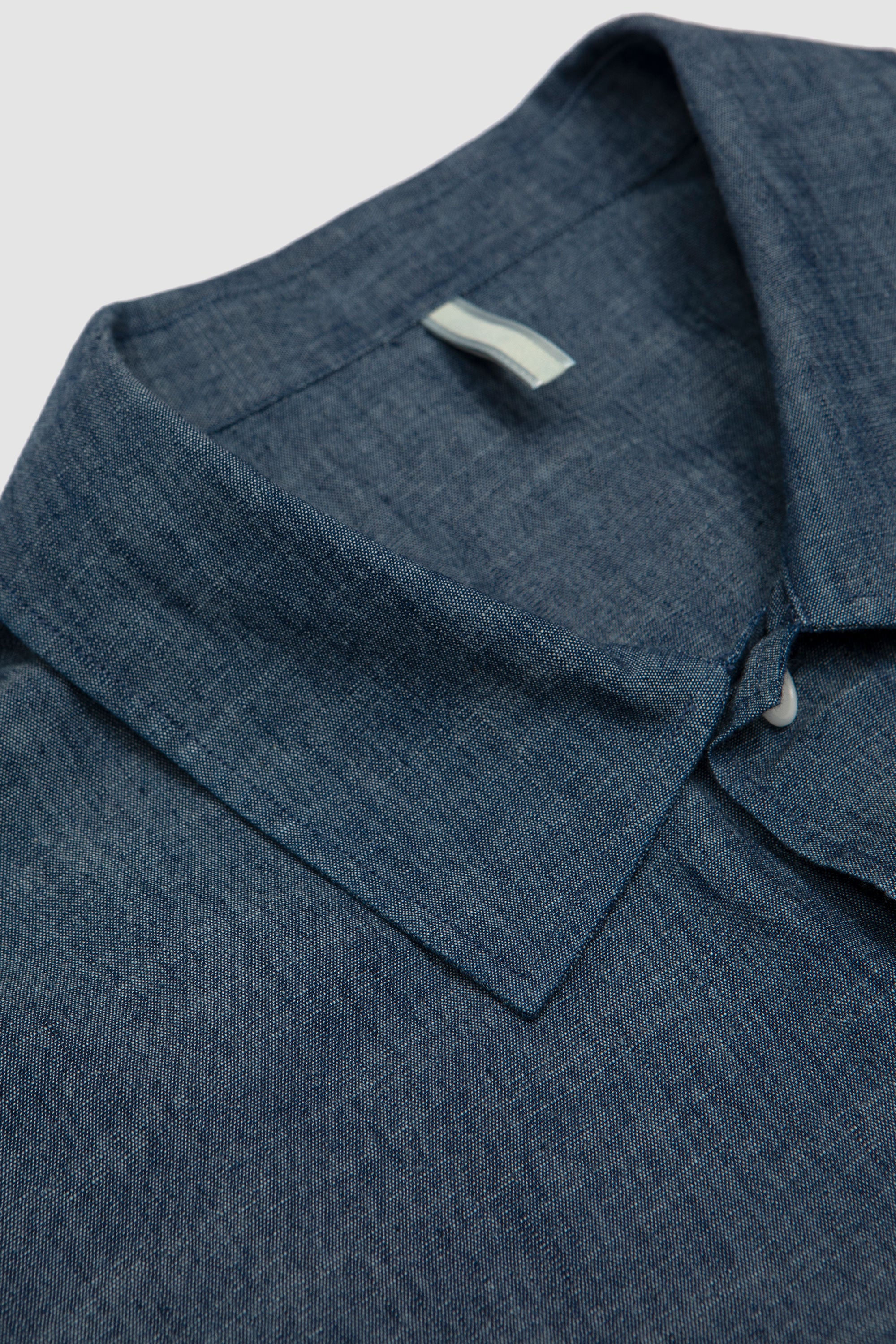Adam Shirt Chambray Rinse_2