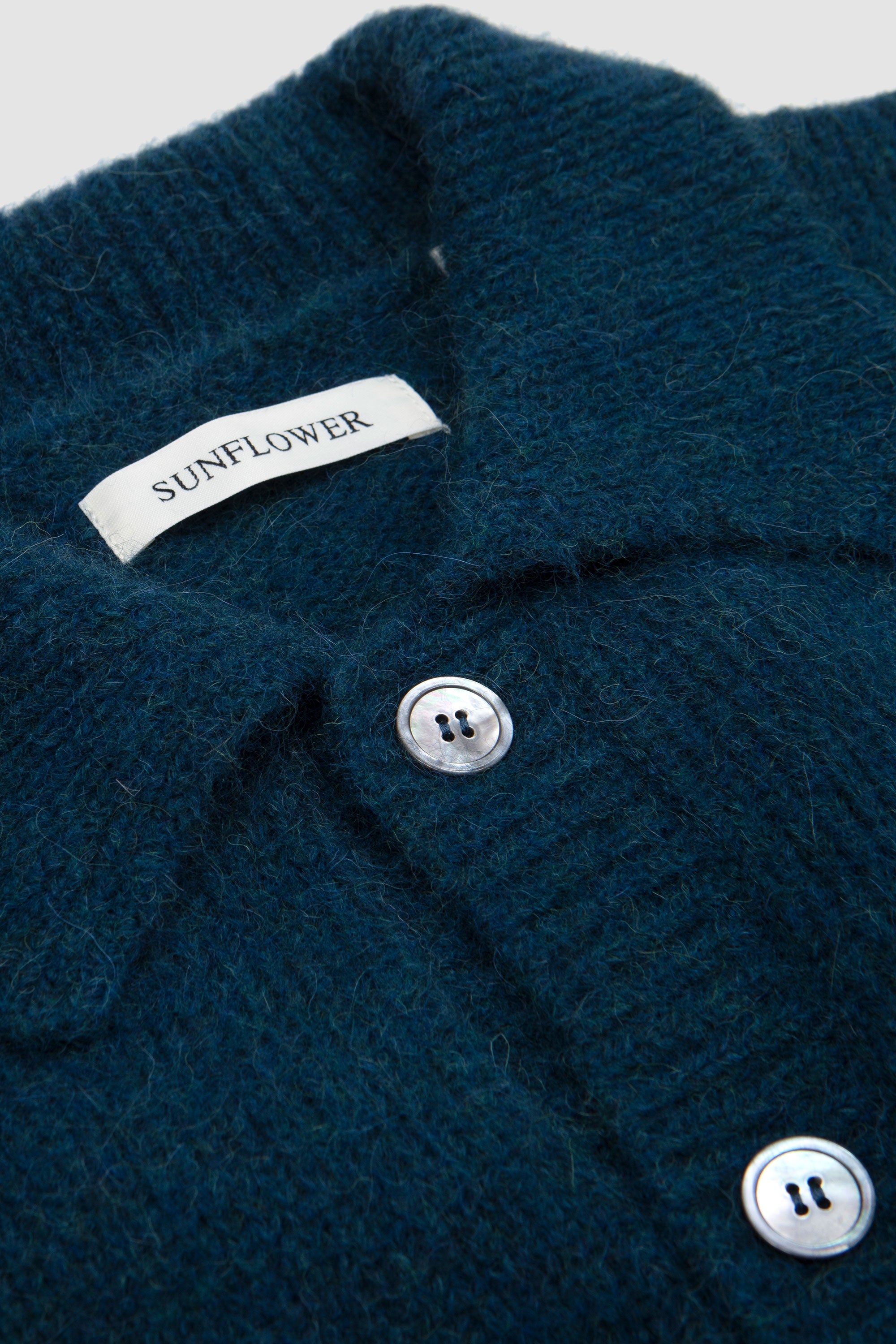 Alpaca Cardigan Dark Petrol_2