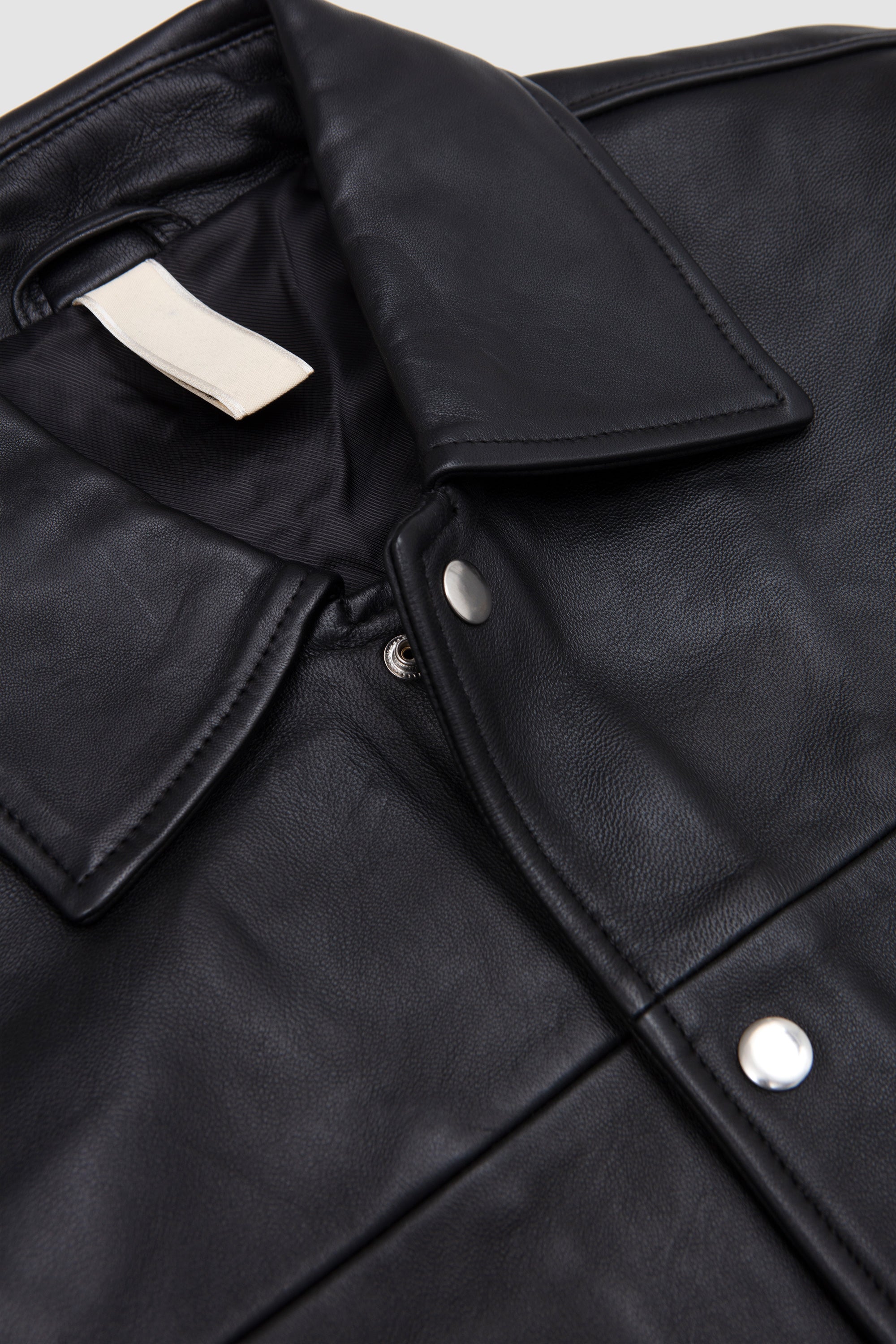 Coach Leather Jacket Black_2