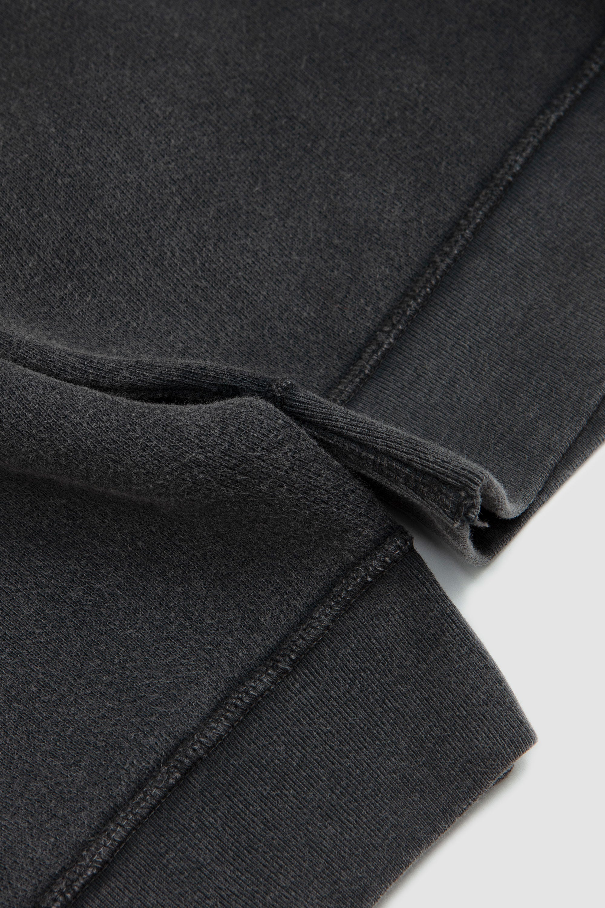 Crew Sweat Antracite Washed