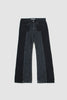 SPORTIVO STORE_Flare Denim Trousers Washed Black_2