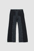 SPORTIVO STORE_Flare Denim Trousers Washed Black_5