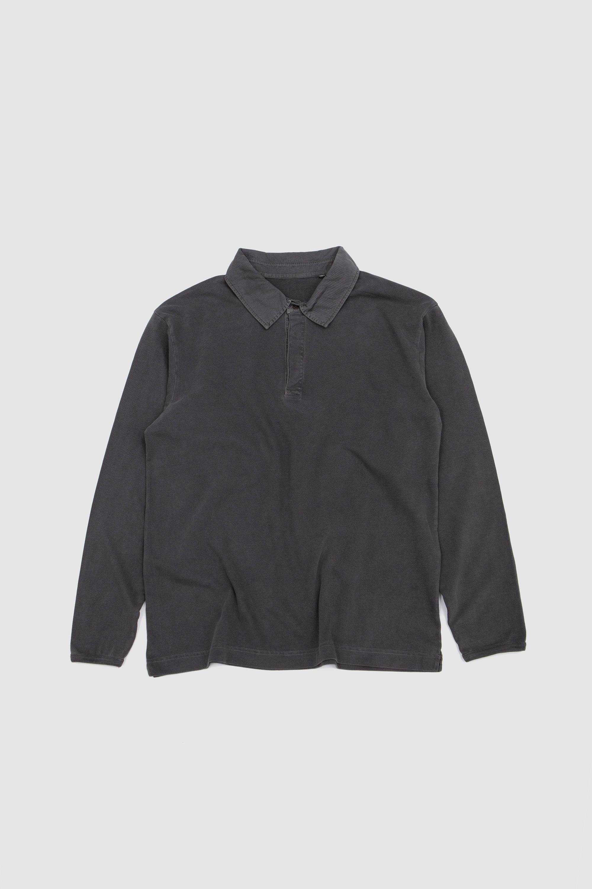 Heavy Jersey Rugby Polo Faded Black