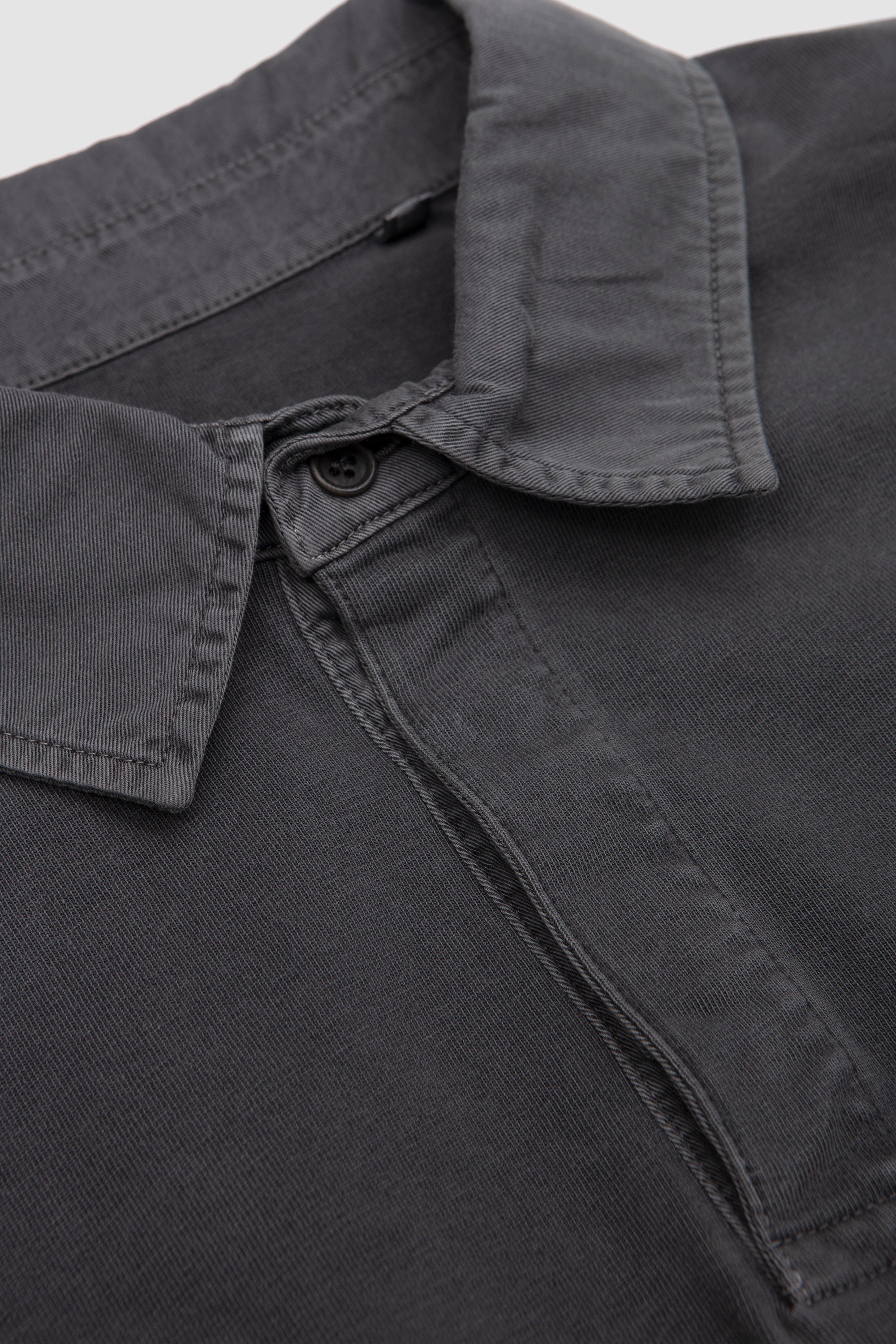 Heavy Jersey Rugby Polo Faded Black_2