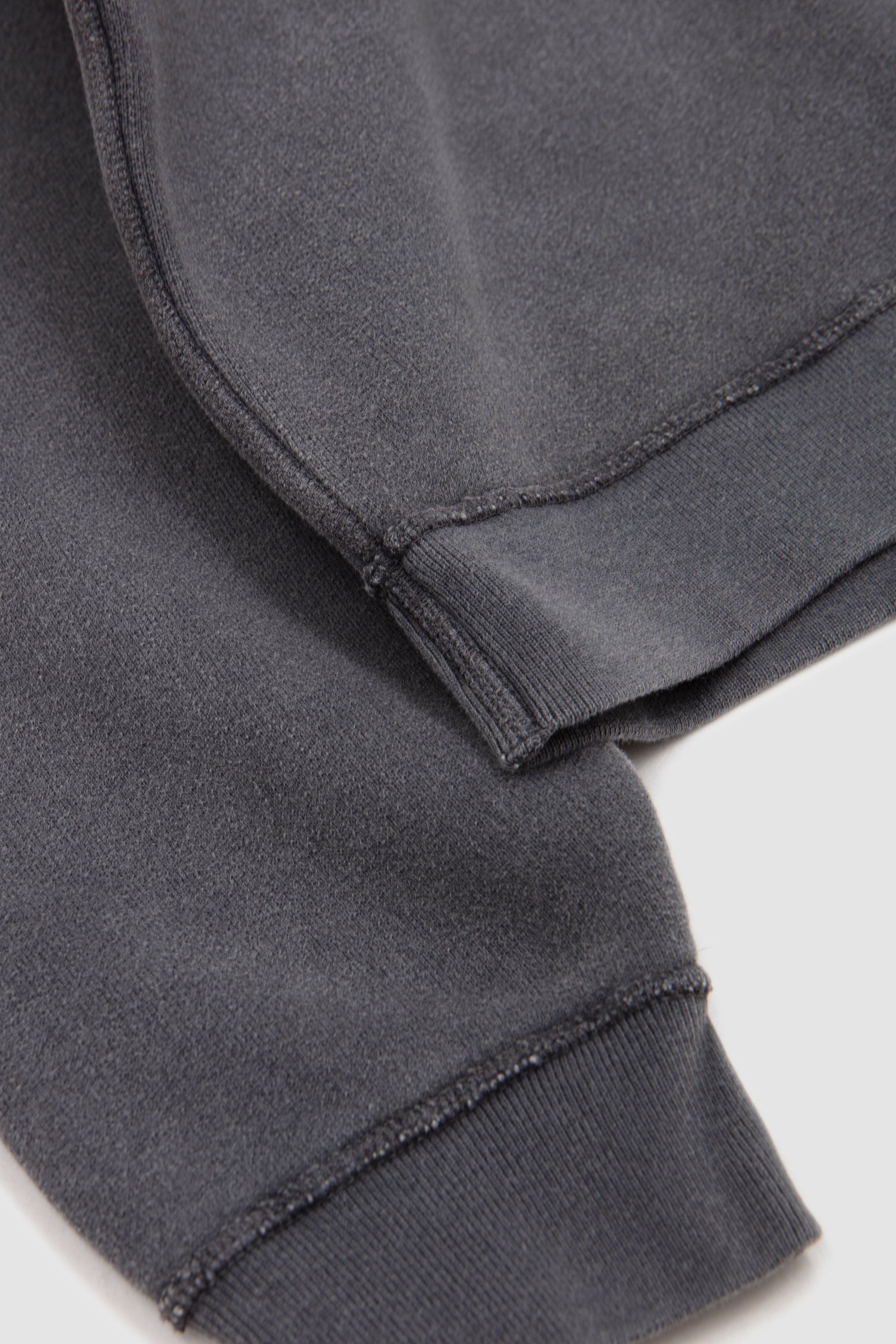 Hood Sweat Antracite Washed