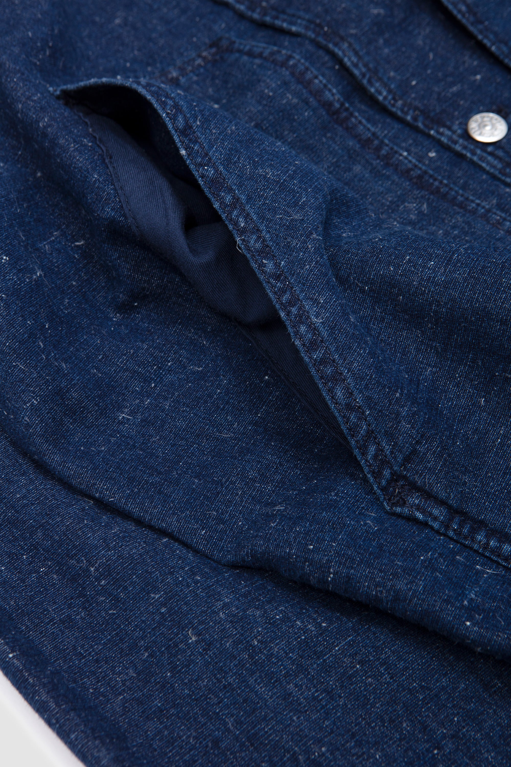 Labour Jacket Indigo Hemp