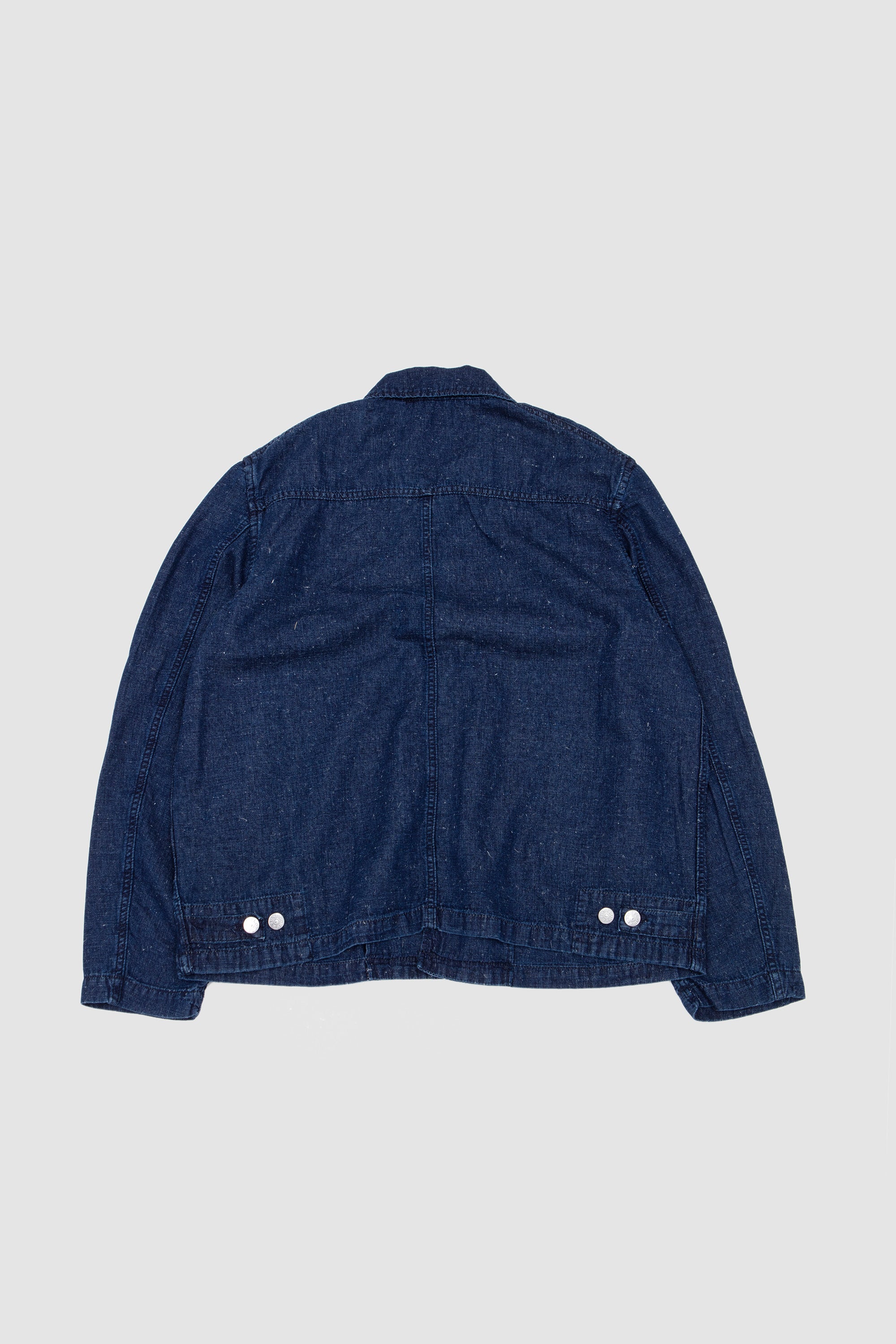Labour Jacket Indigo Hemp_4