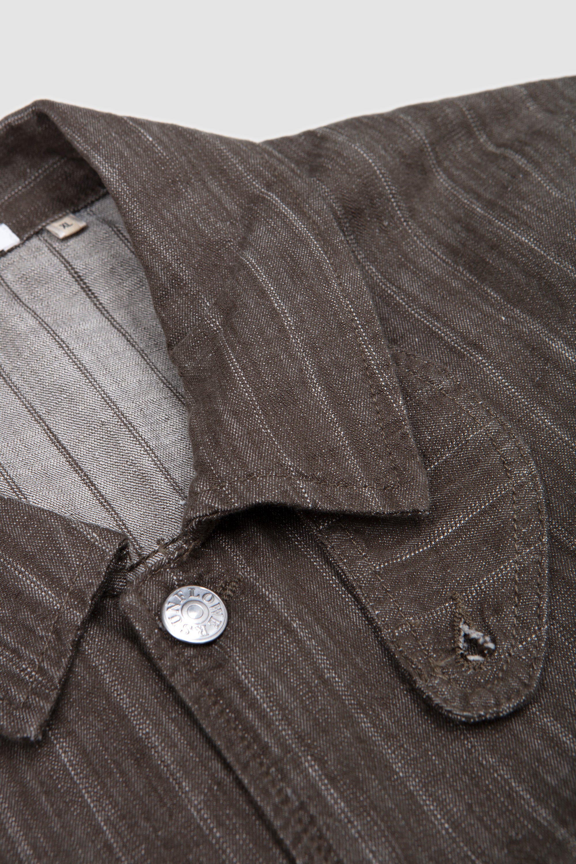 Labour Jacket Stripe Khaki_2
