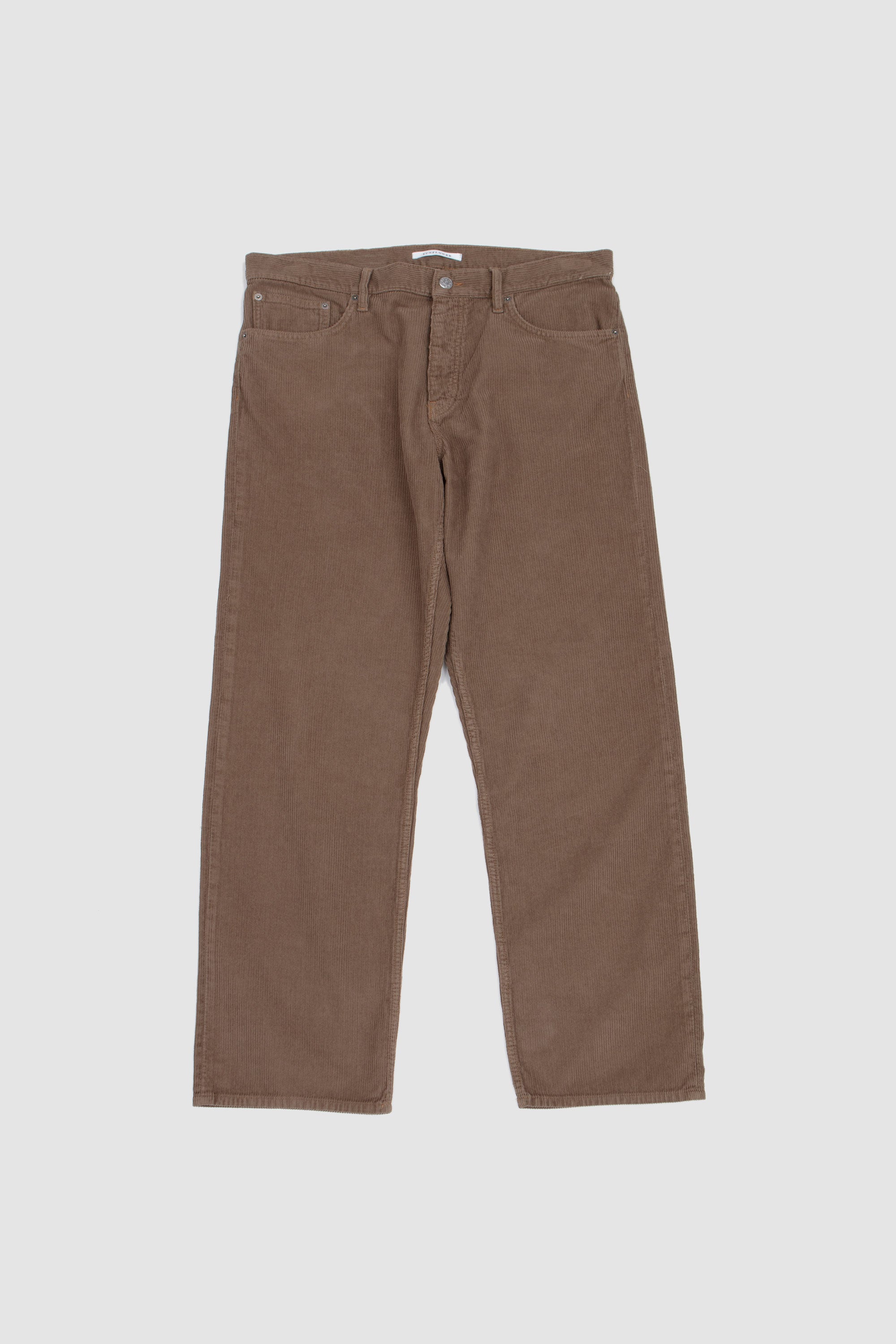 Loose Trousers Cord Taupe_1