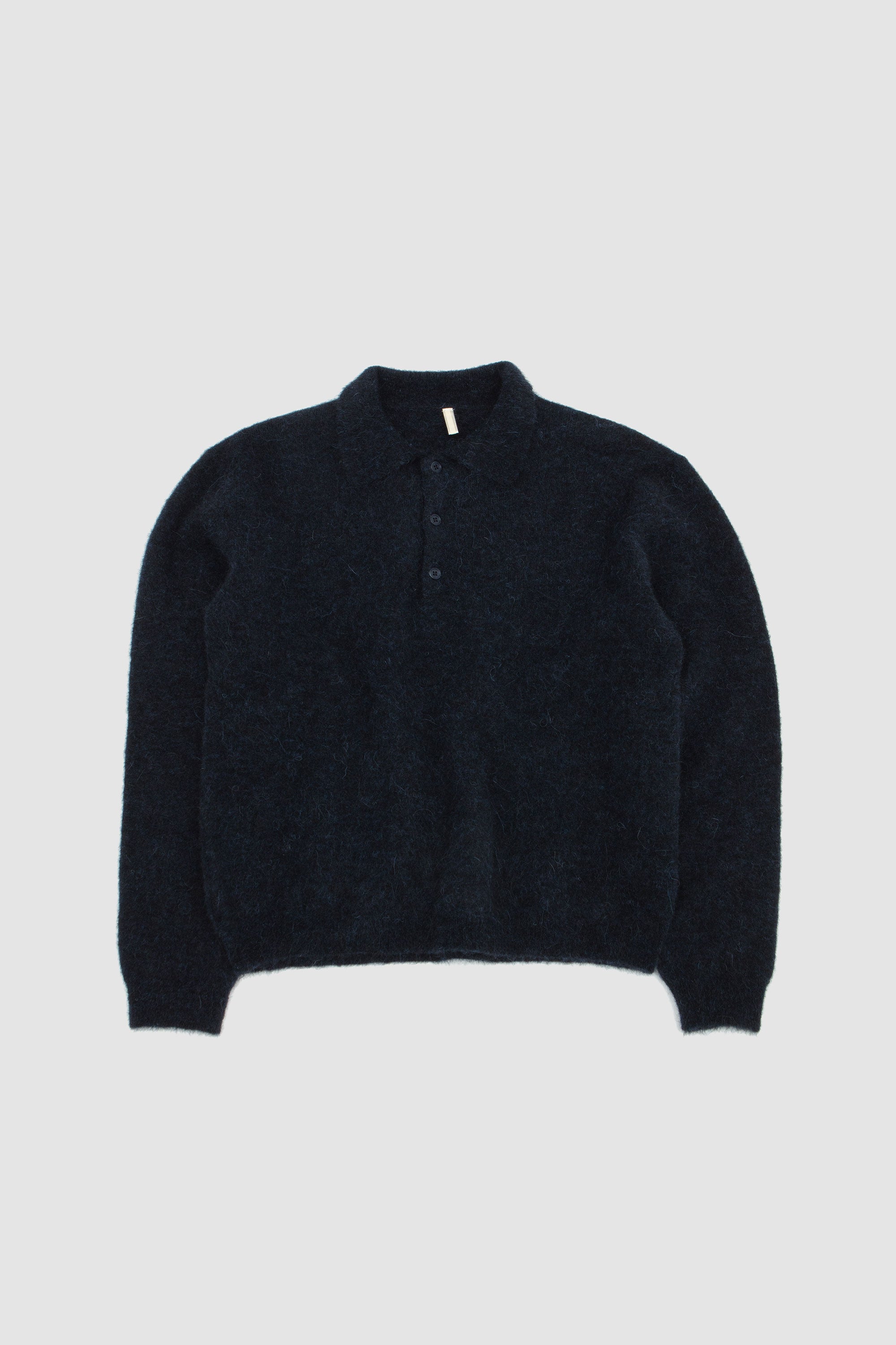 Mohair Polo Navy