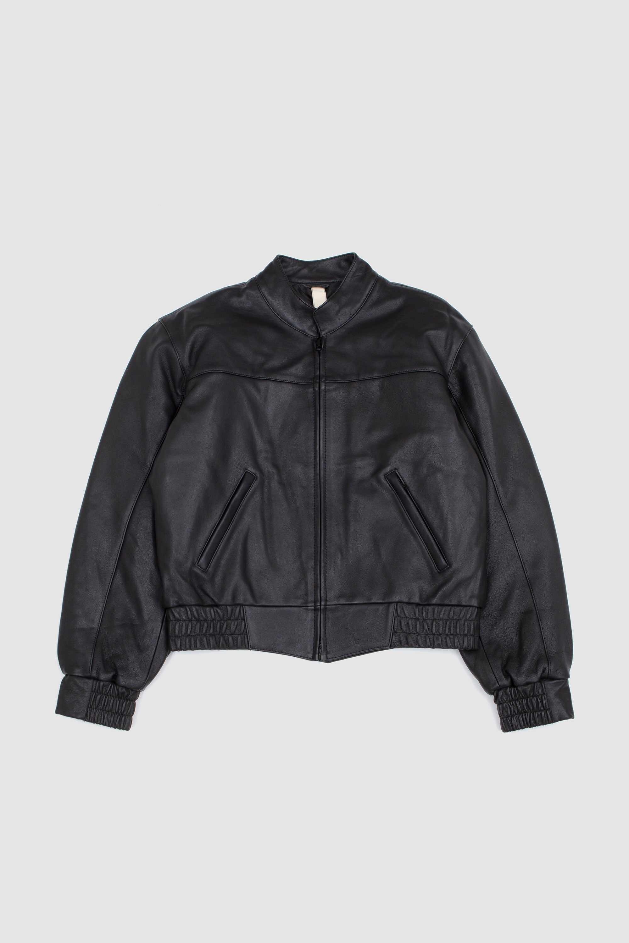Polo Biker Jacket Black