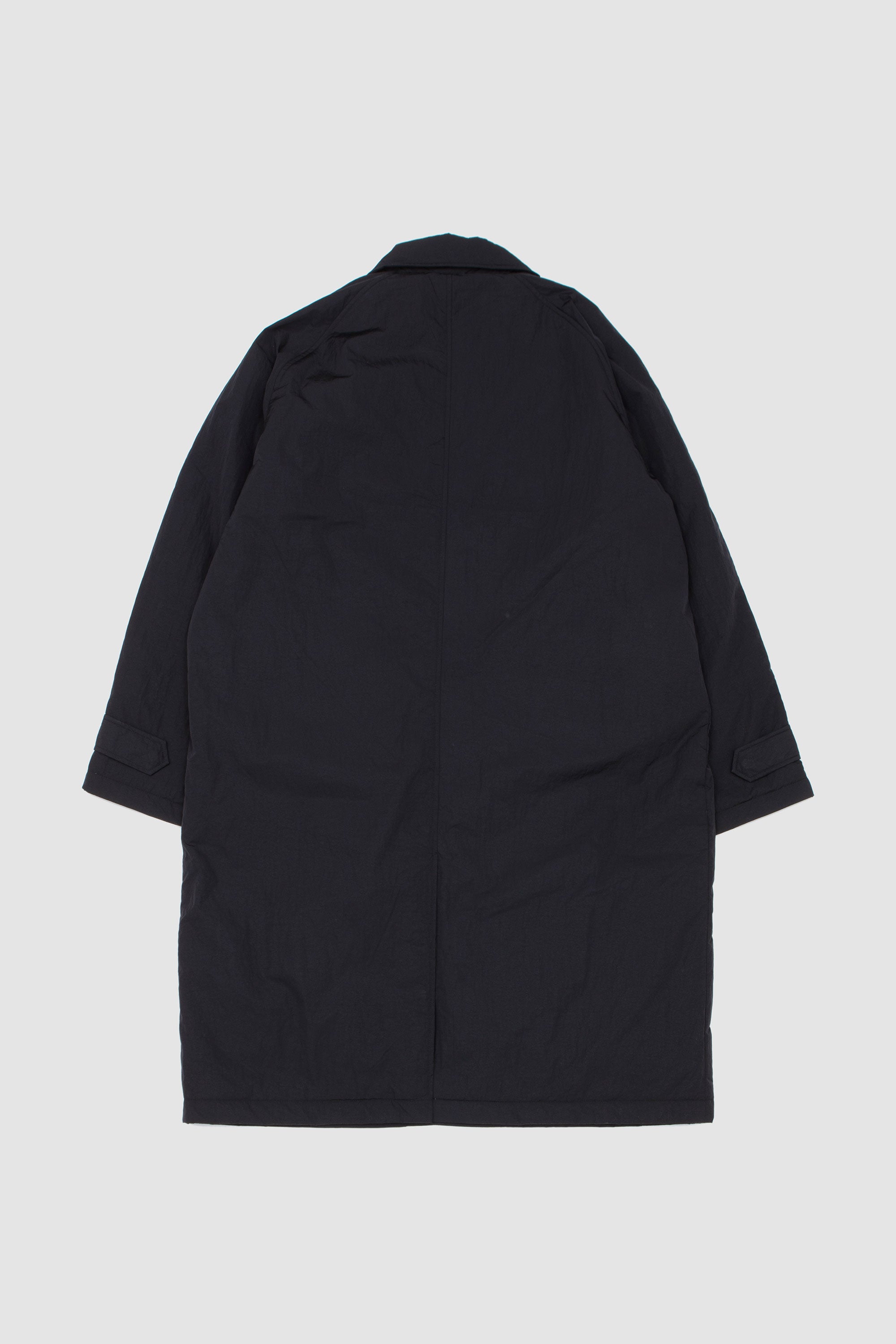 Relaxed Nylon Coat Black_4