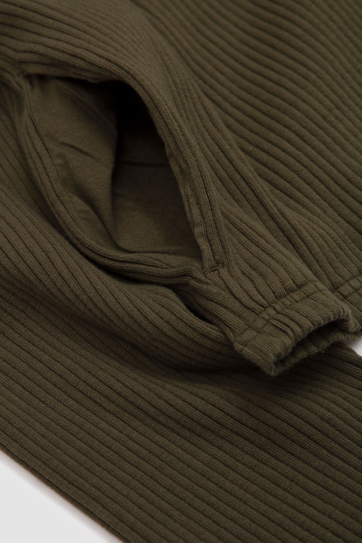 Rib Zip Sweat Green_3