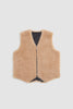 SPORTIVO STORE_Shearling Vest Beige
