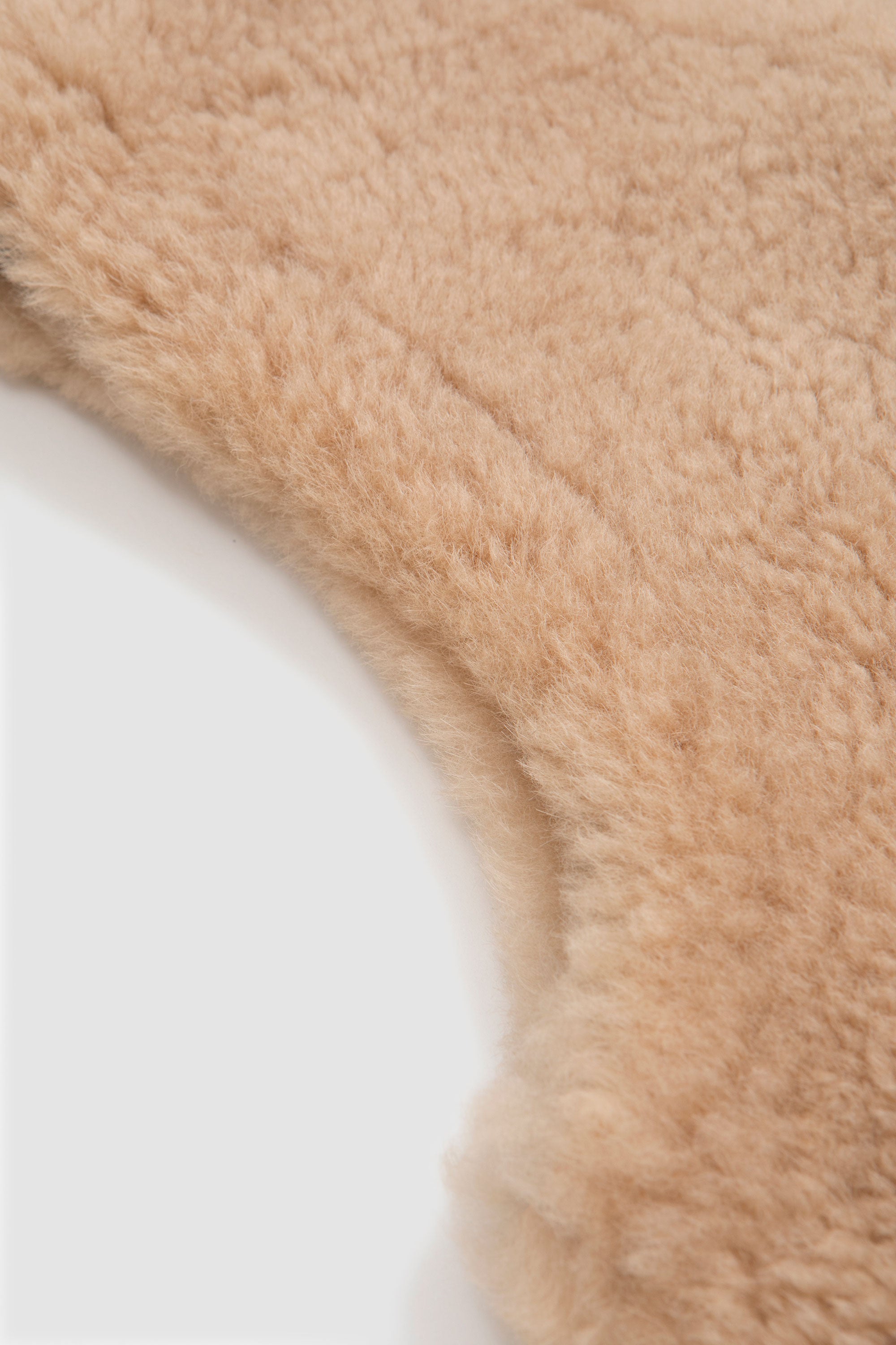 Shearling Vest Beige