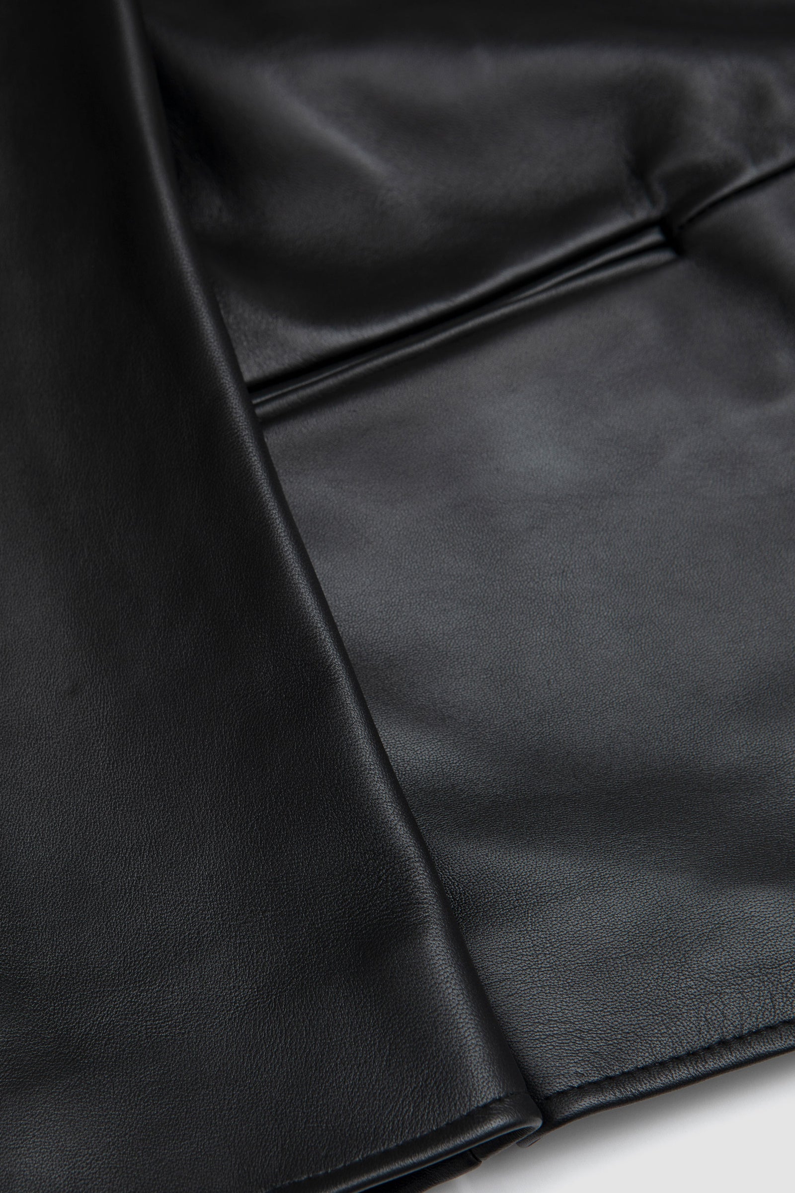 SPORTIVO STORE_Short Leather Blazer Black_4