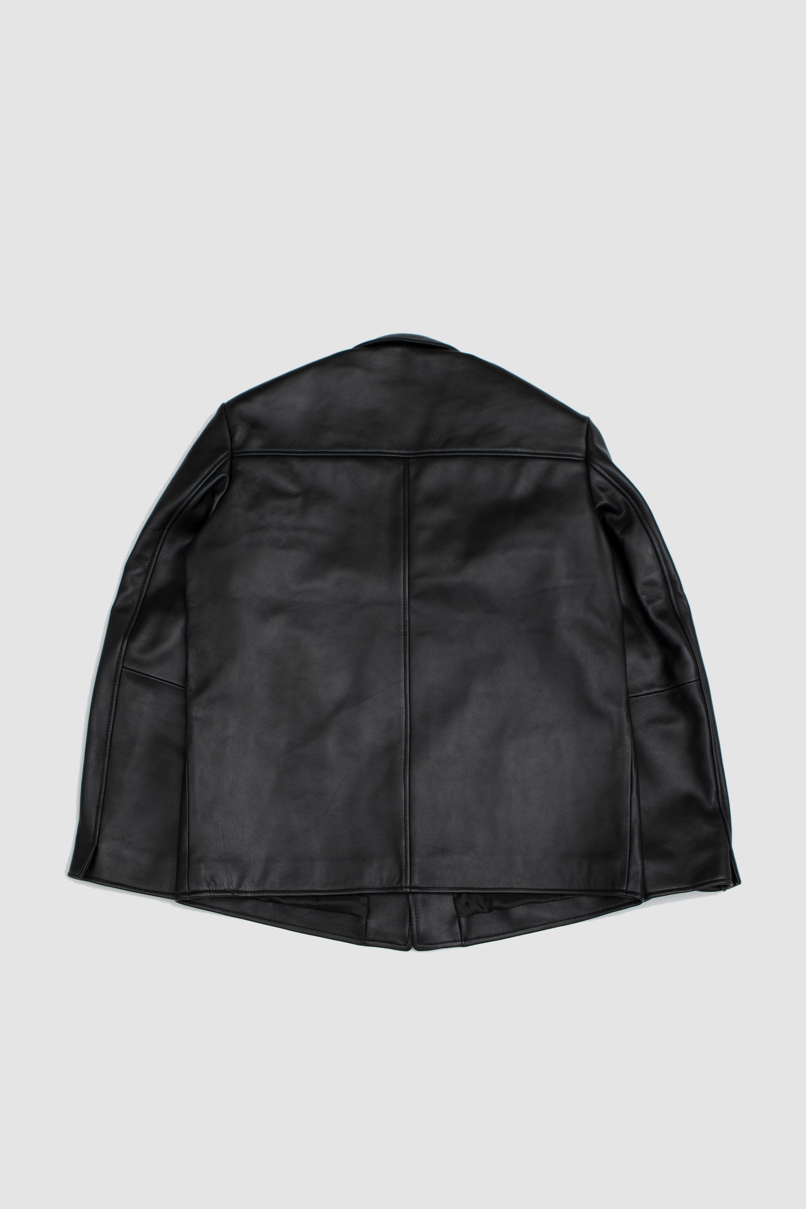 SPORTIVO STORE_Short Leather Blazer Black_5