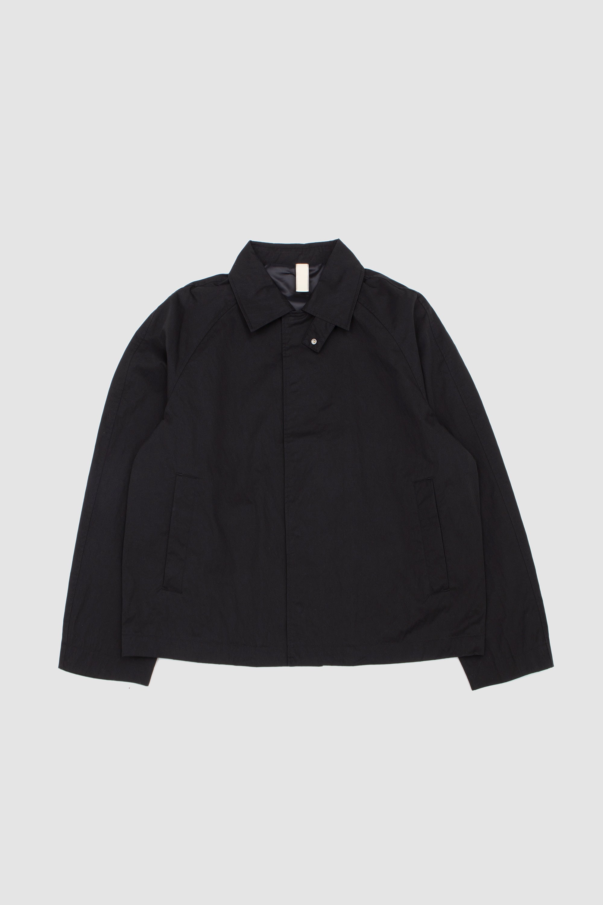 Short Raglan Coat Black_1
