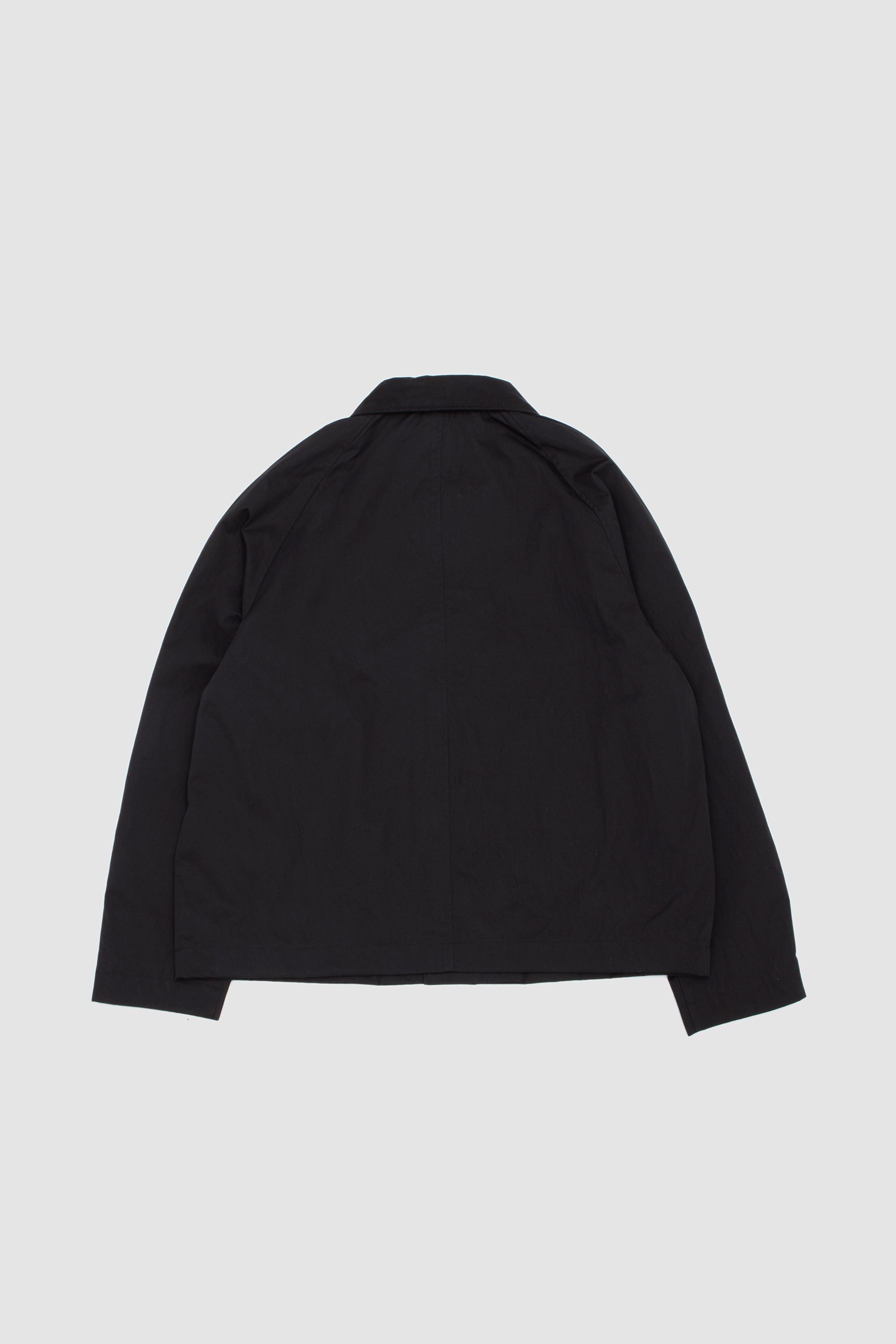 Short Raglan Coat Black_4