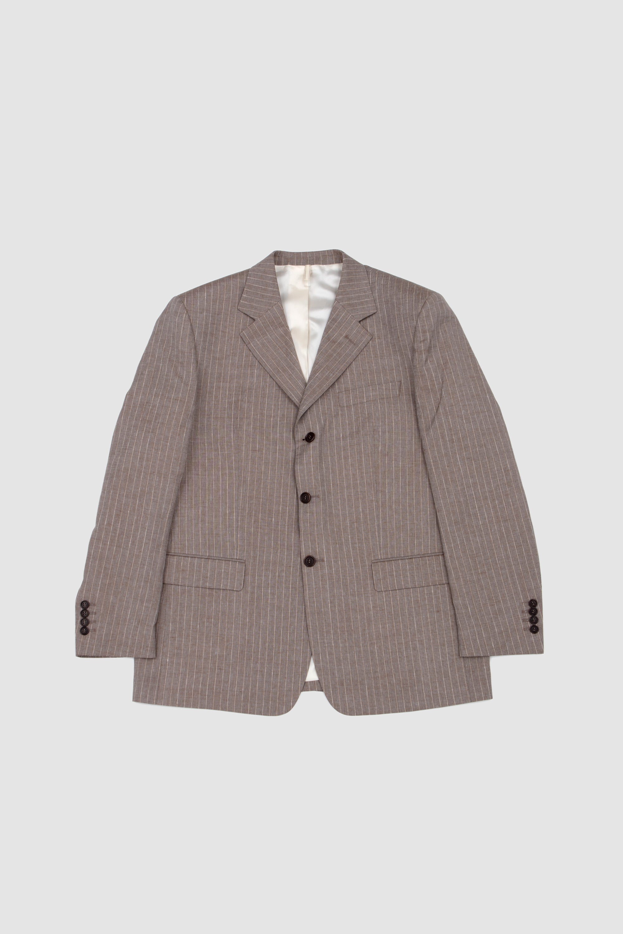 Show Blazer Dark Sand Stripe_1