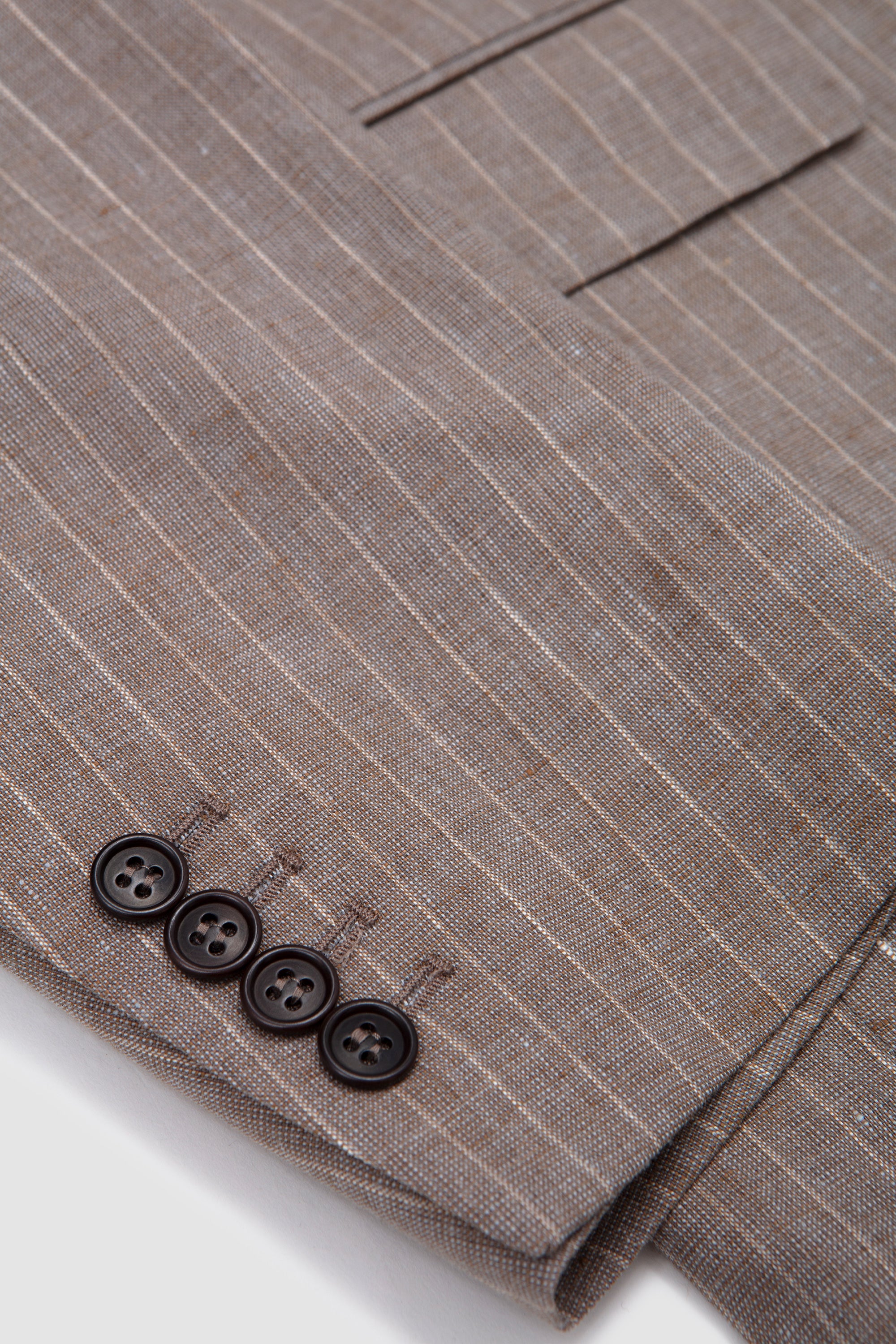 Show Blazer Dark Sand Stripe_3