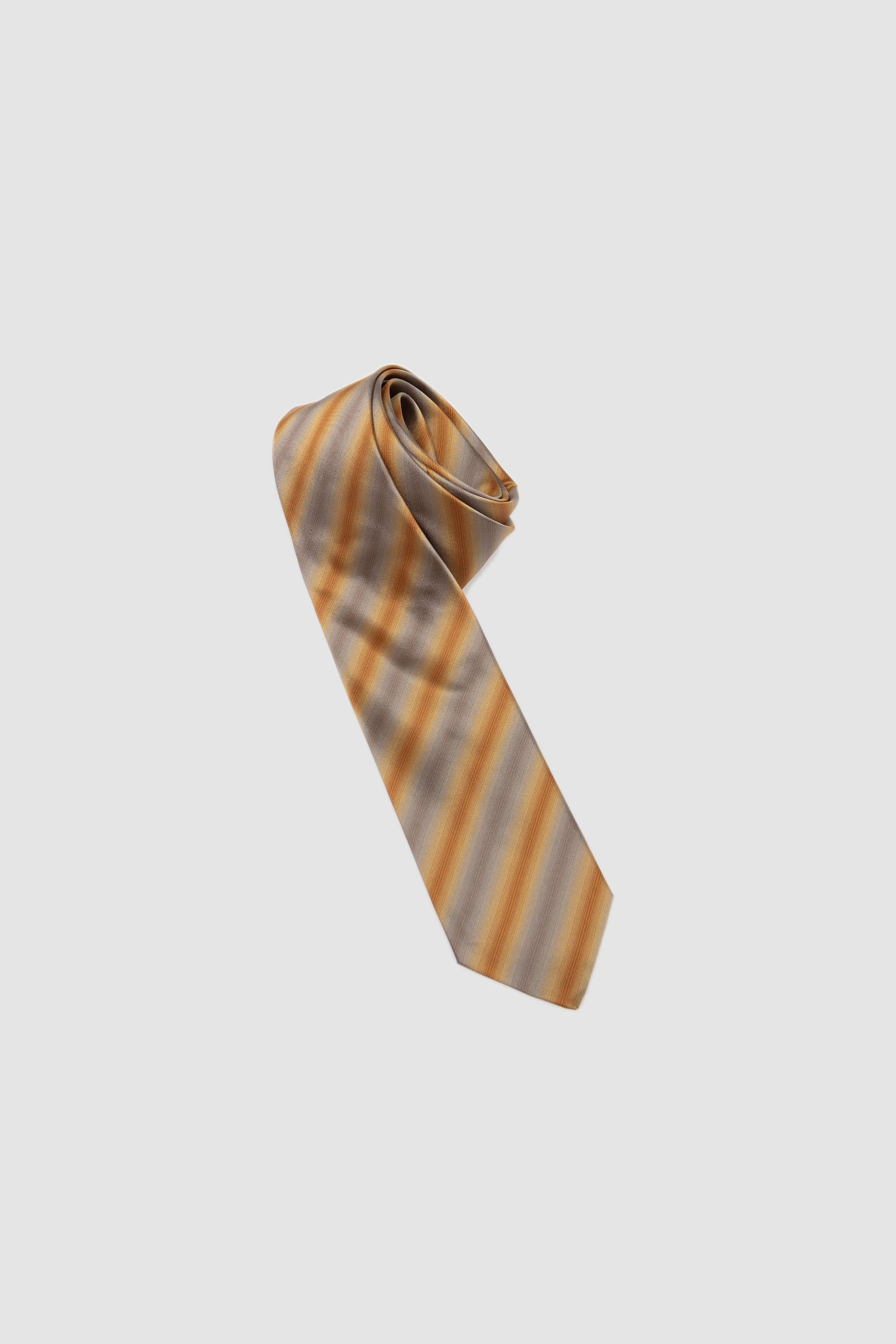 Silk Tie Beige Stripes
