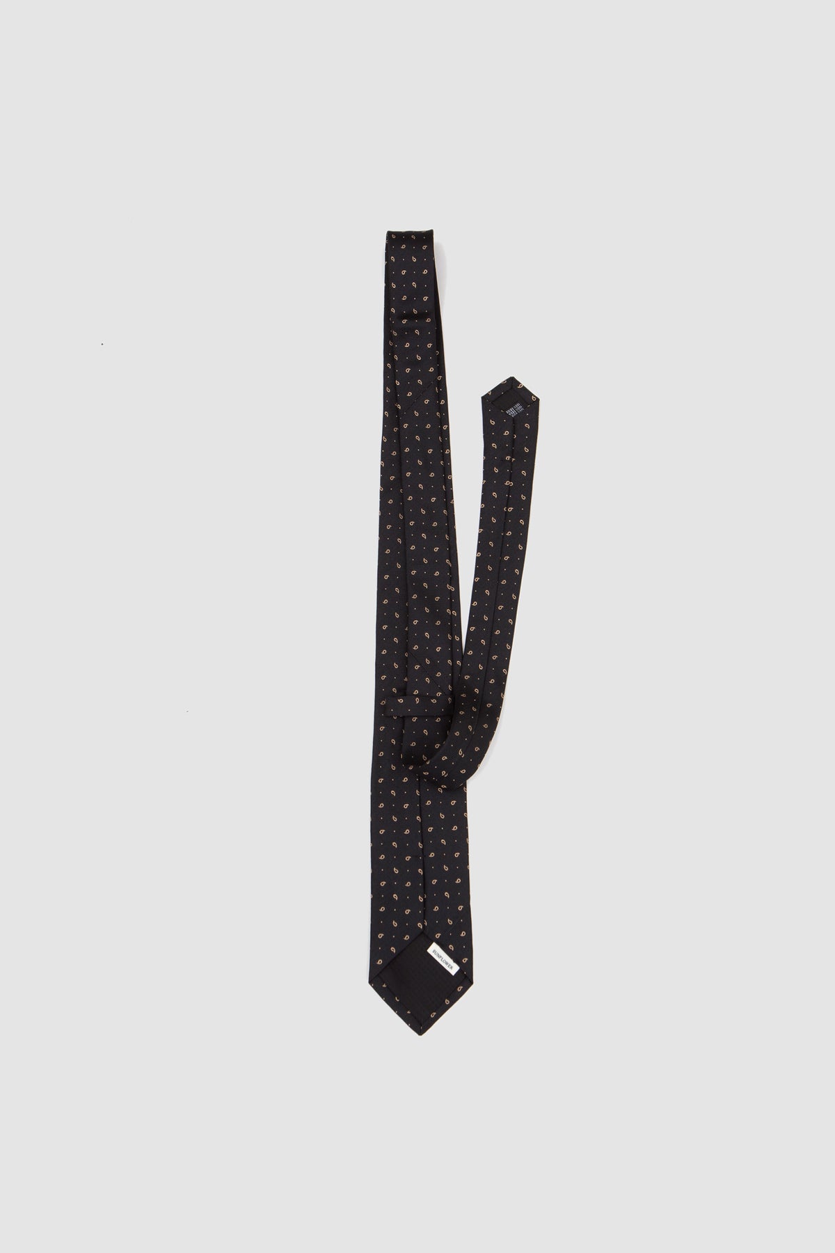 Silk Tie Black_4