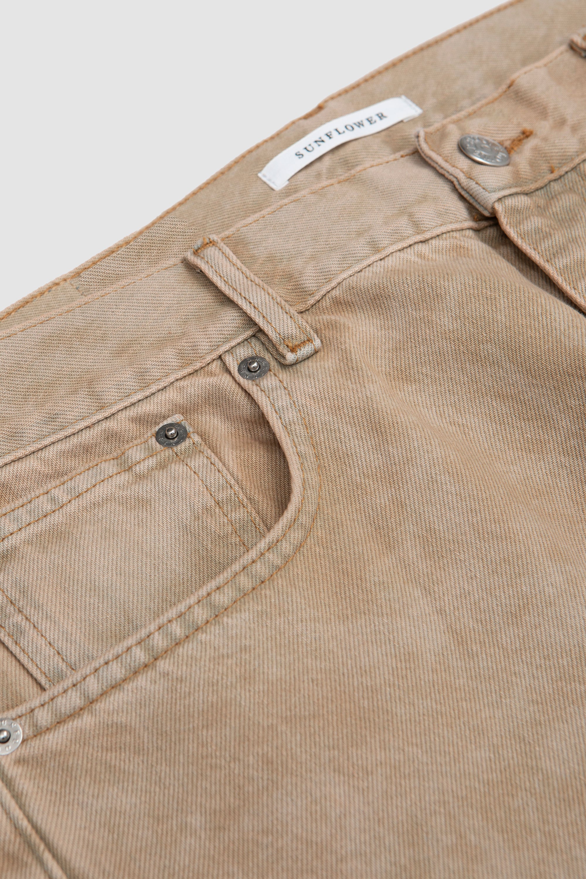 Straight Twist Dye Natural