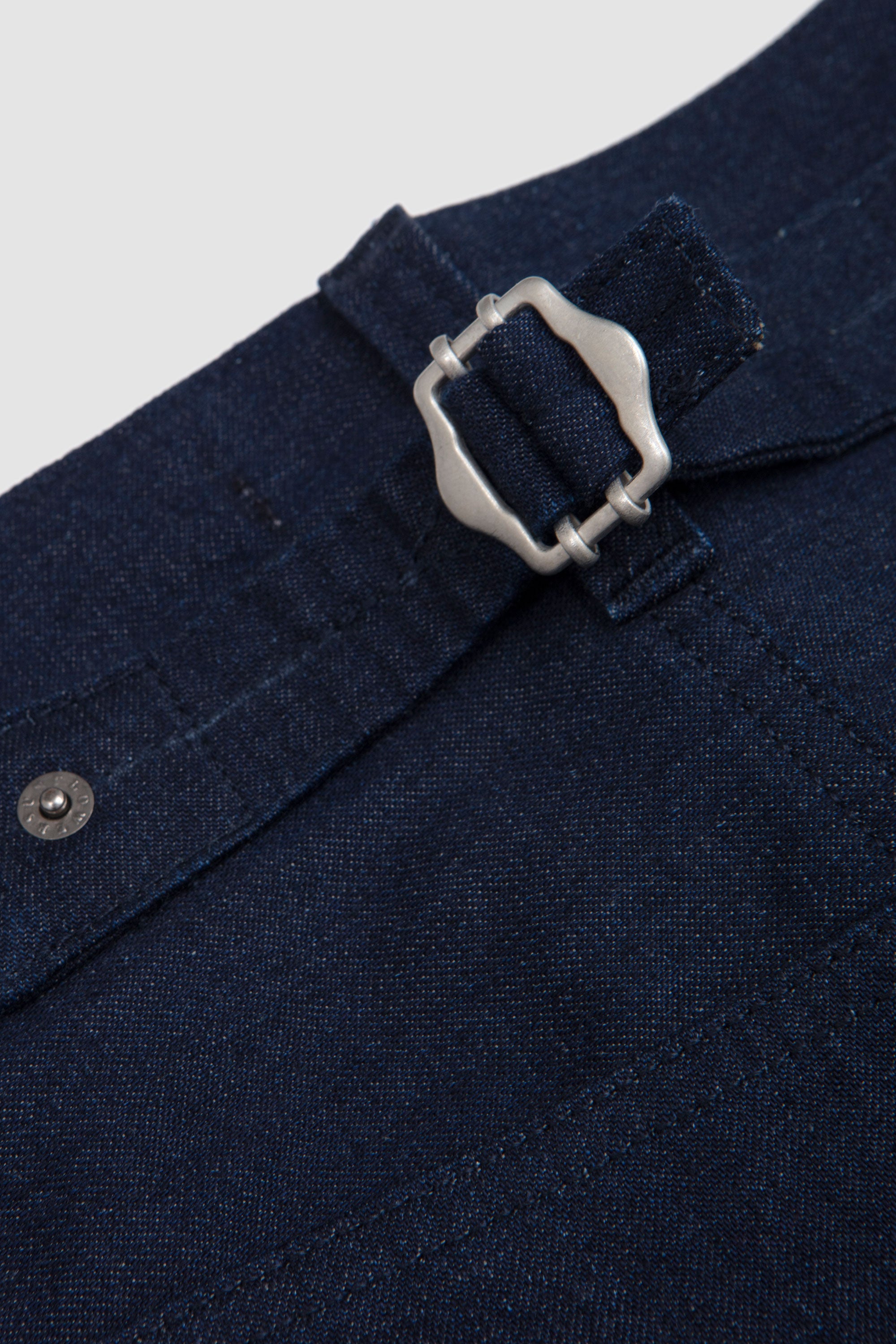 Super Wide Cinch Jeans Indigo Raw