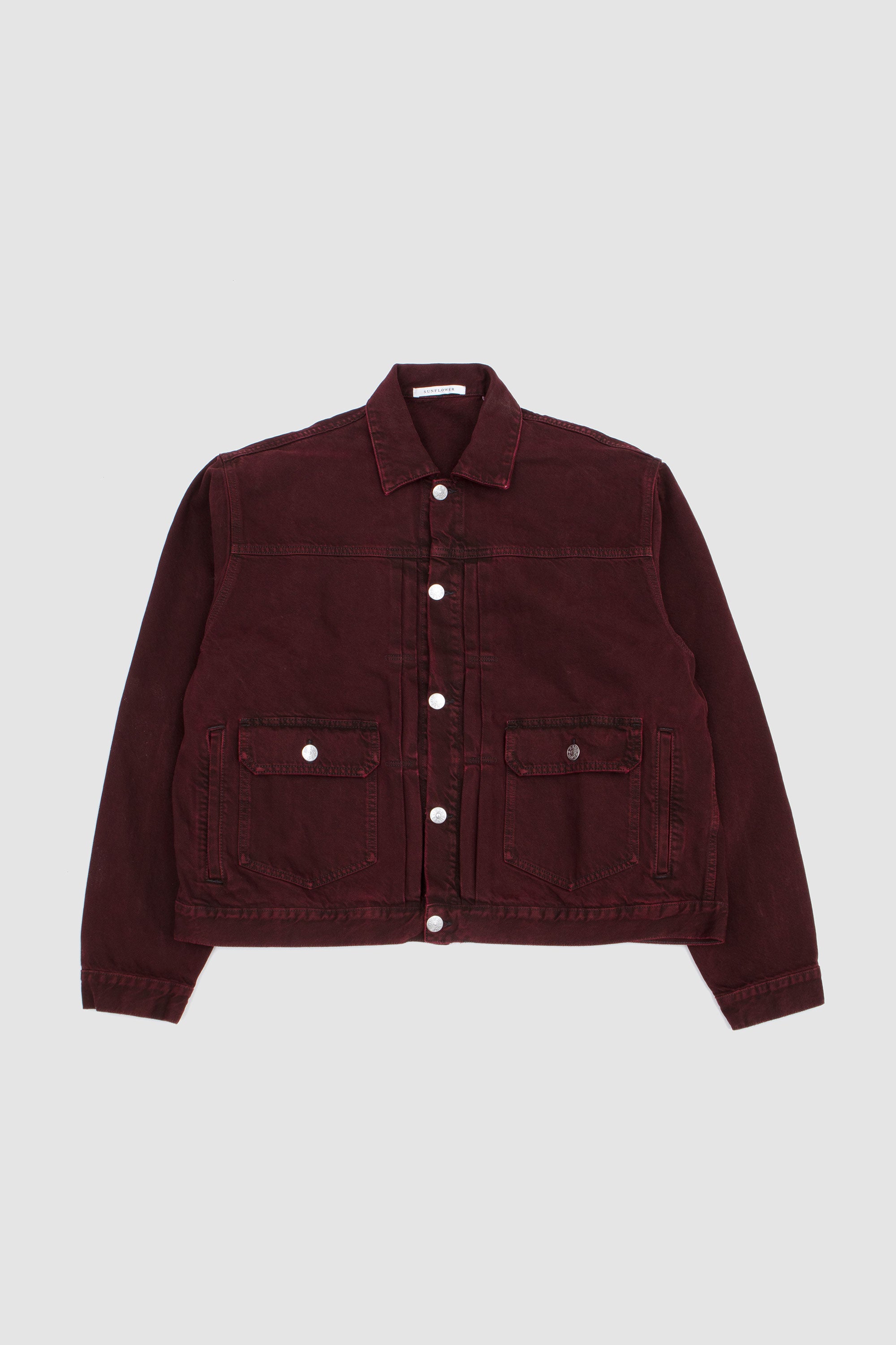 Type 2 Jacket Dark Wine Dyed_1