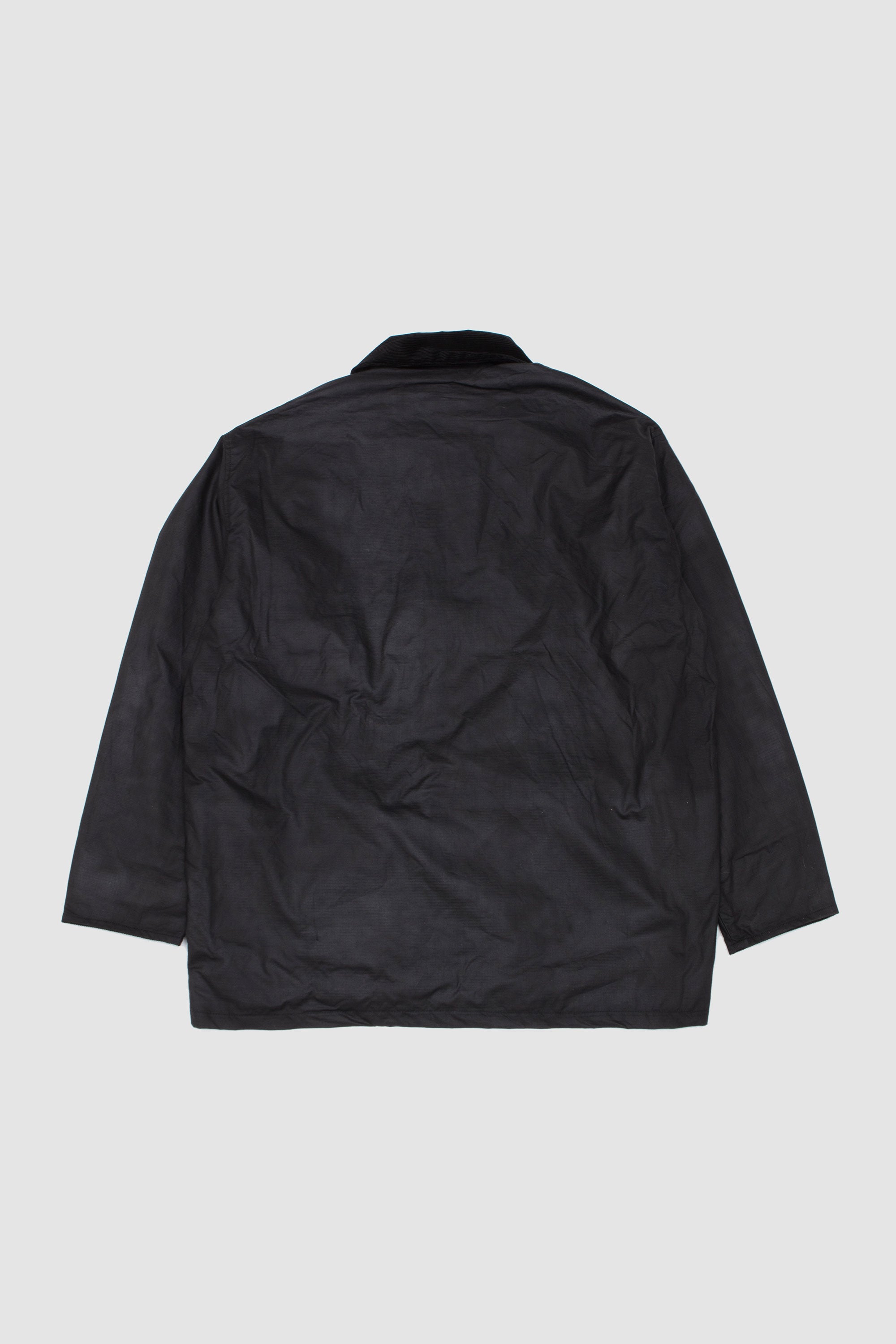 Waxed Ripstop Leisure Jacket Black_4